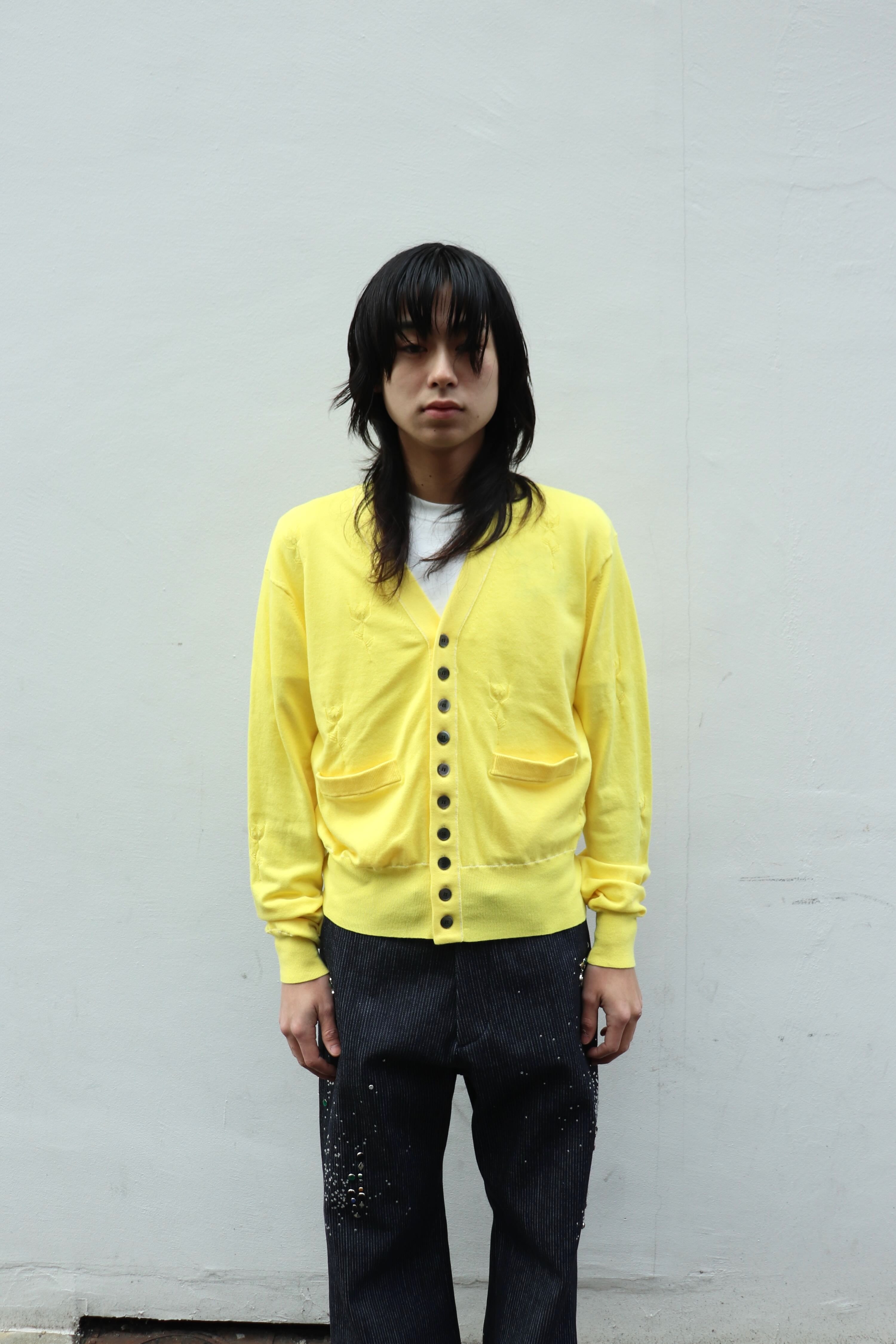 MASU(エムエーエスユー)のMB 10 BUTTONS CARDIGAN LEMONの通販