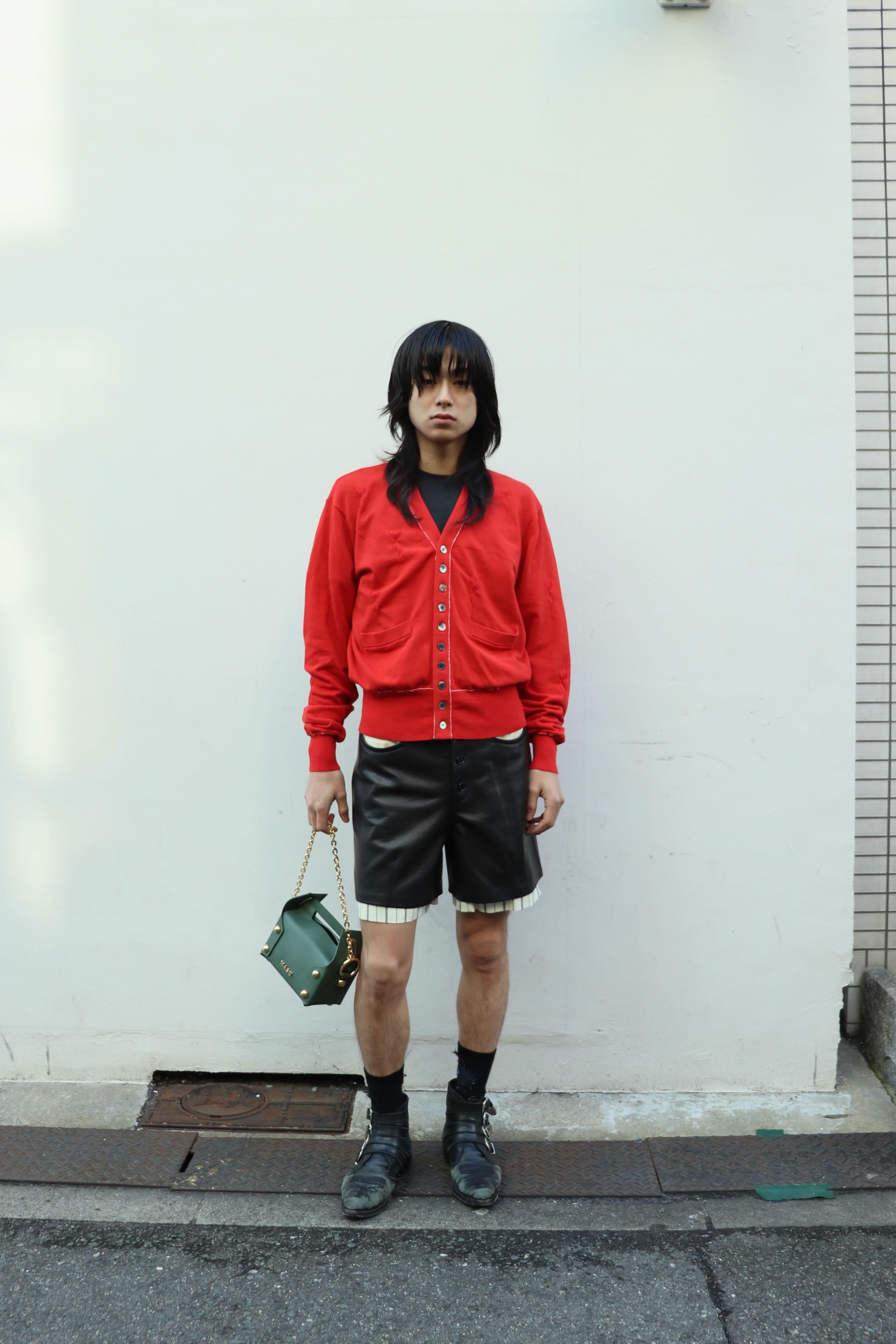 MASU(エムエーエスユー)のMB 10 BUTTONS CARDIGAN REDの通販｜PALETTE