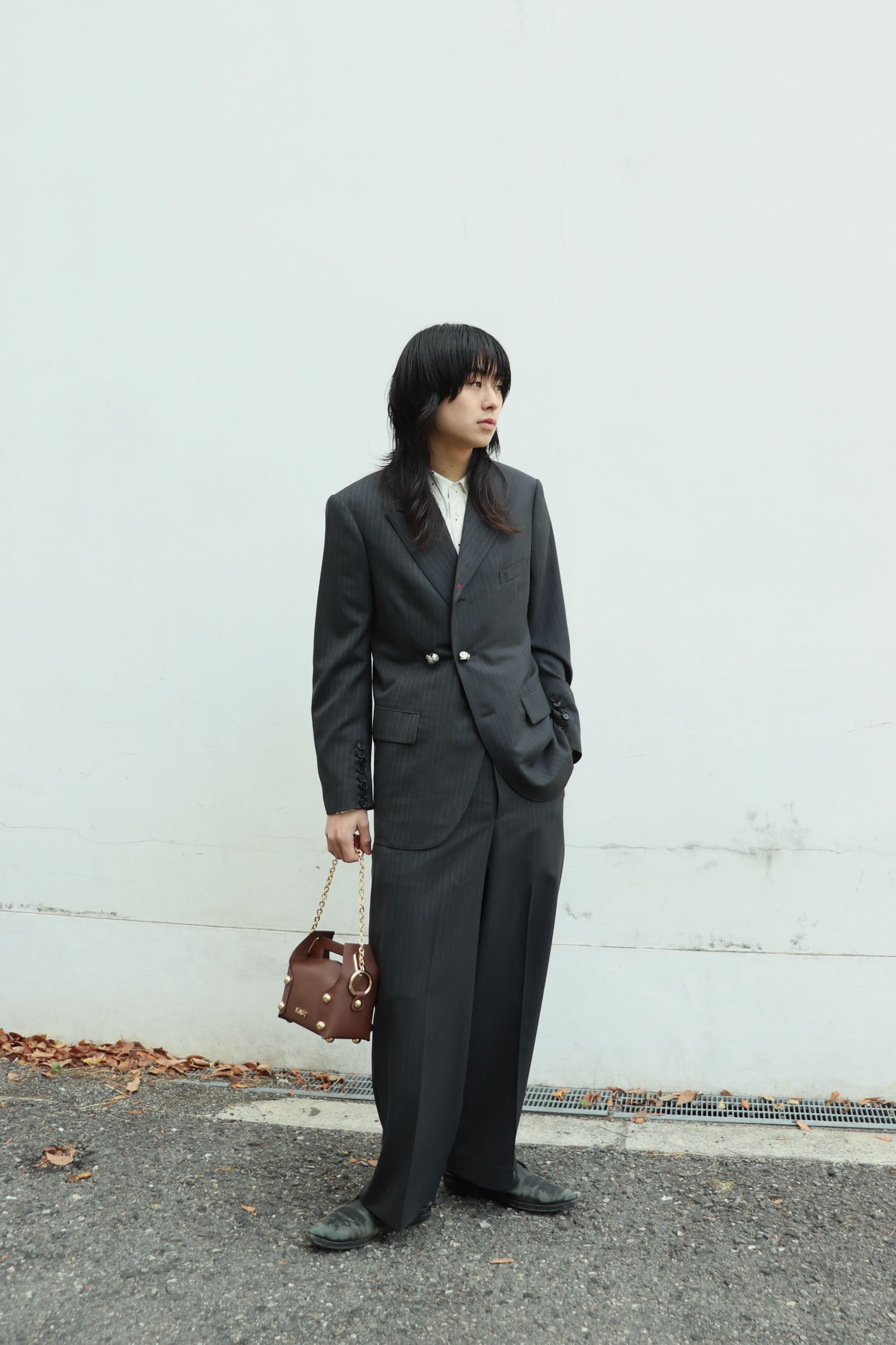 MASU(エムエーエスユー)のRED ANGEL WIDE TROUSERS BLACKの通販