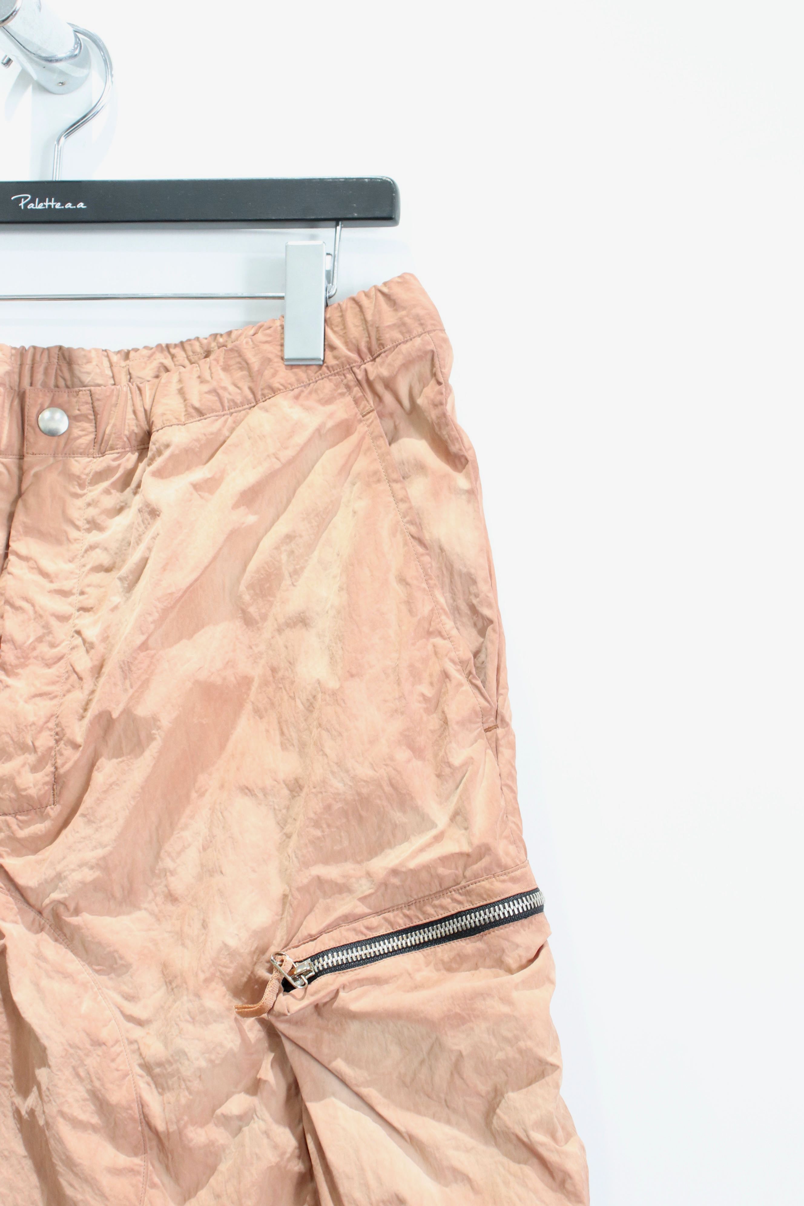 NULABEL(ニューレーベル)のGARMENT DYED NYLON CARGO SHORTSの通販