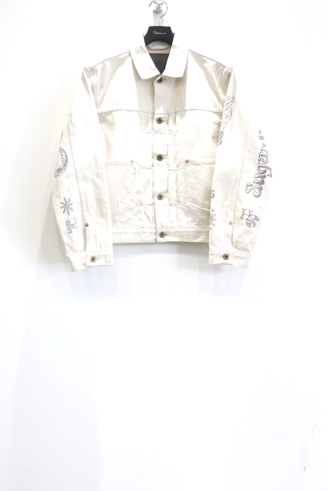 SUGARHILL(シュガーヒル)のTATTOO FLASH PRINT DENIM JACKET ECRUの