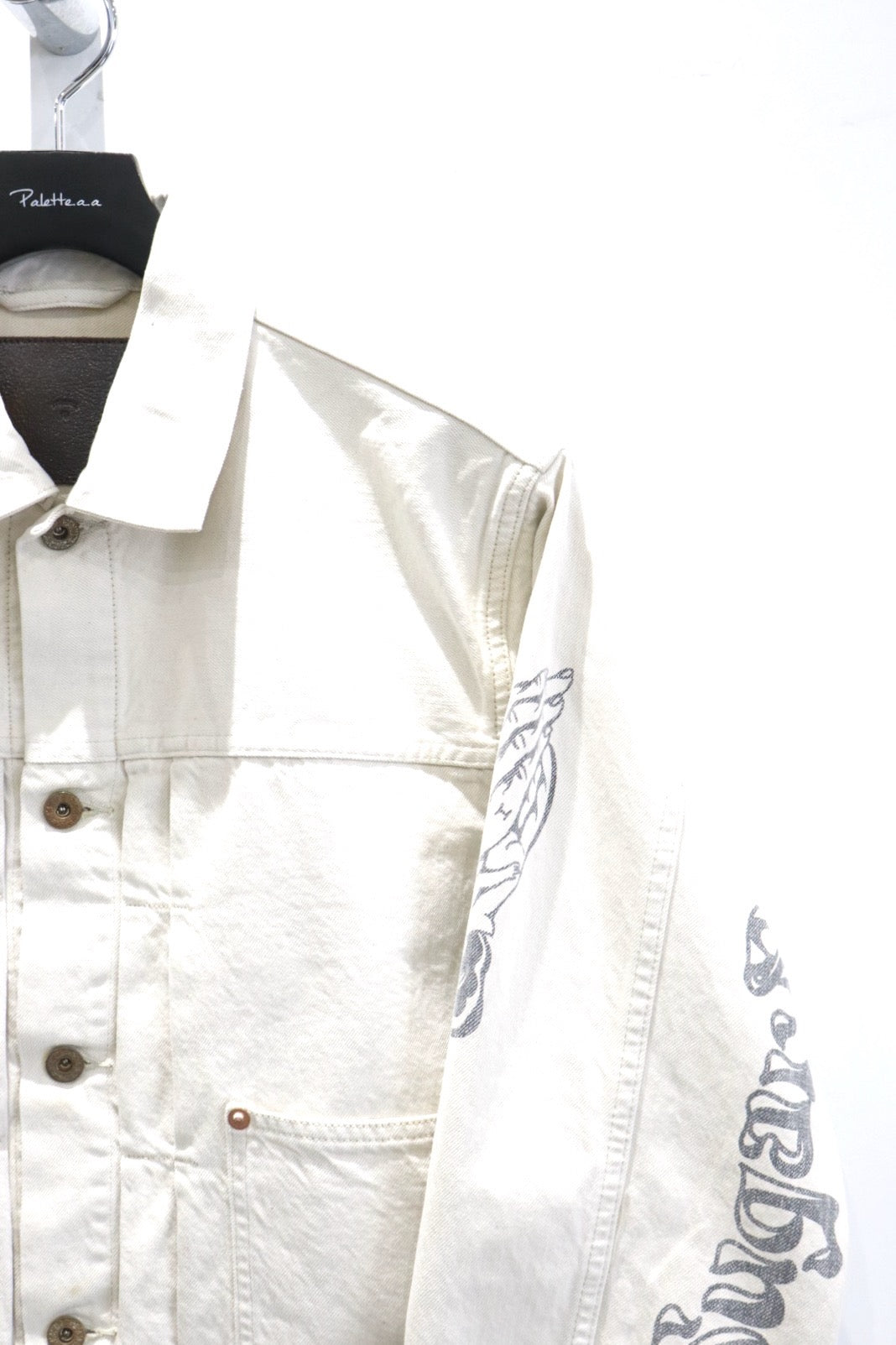 SUGARHILL(シュガーヒル)のTATTOO FLASH PRINT DENIM JACKET ECRUの