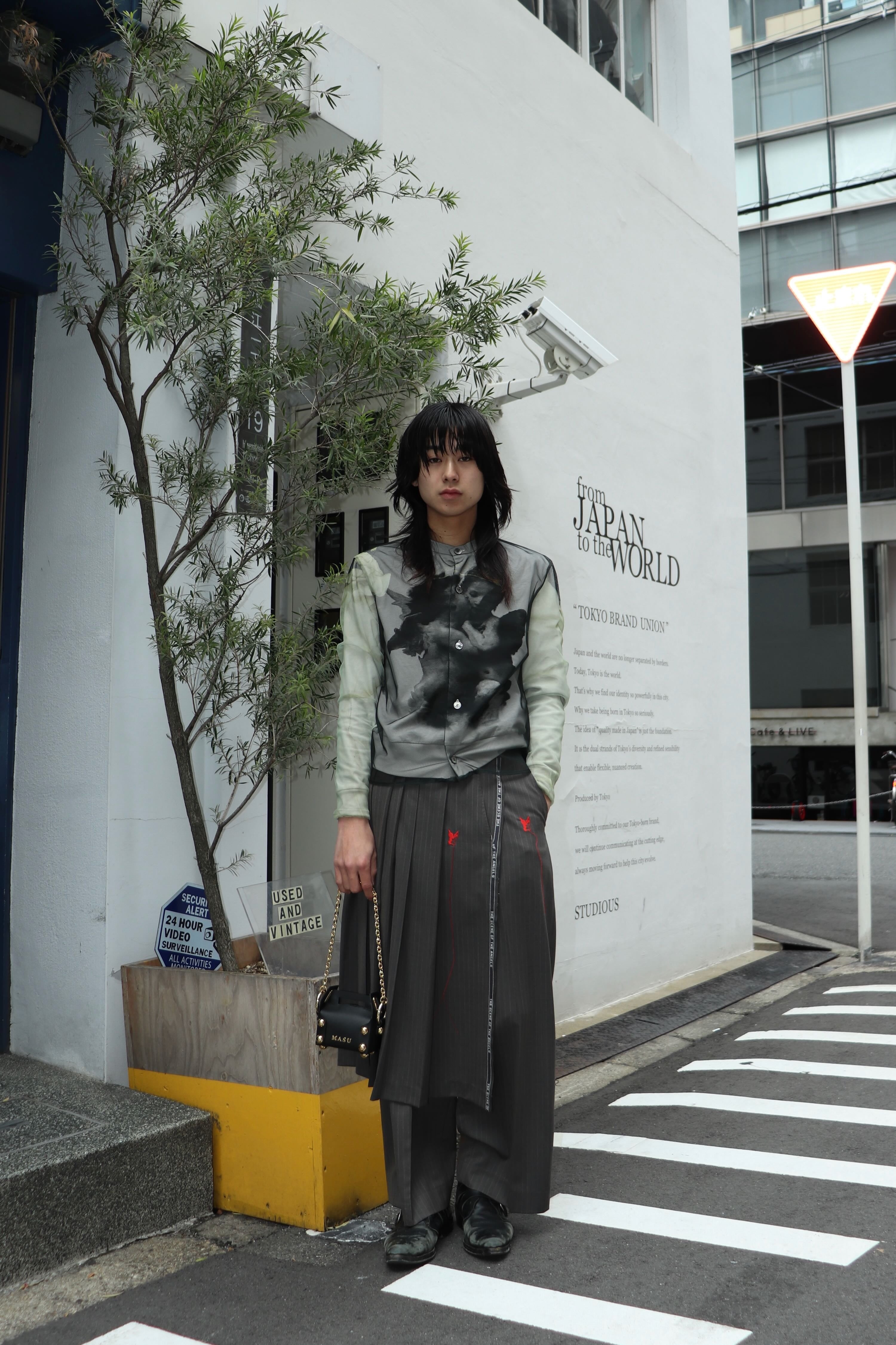 MASU(エムエーエスユー)のPLEATED APRON STONE GRAYの通販｜PALETTE