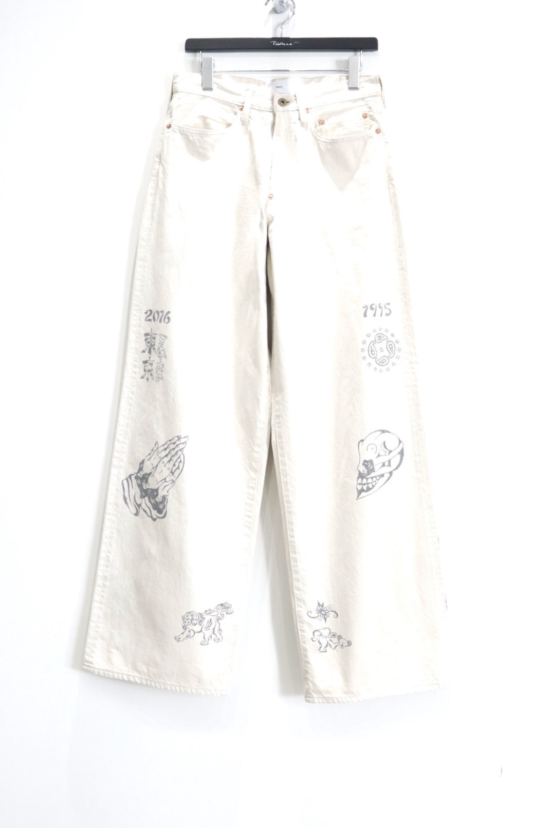 R*_様 TATTOO FLASH PRINT MODERN DENIM WID SUGARHILL(シュガーヒル)のTATTOO FLASH PRINT MODERN DENIM WIDE CUT