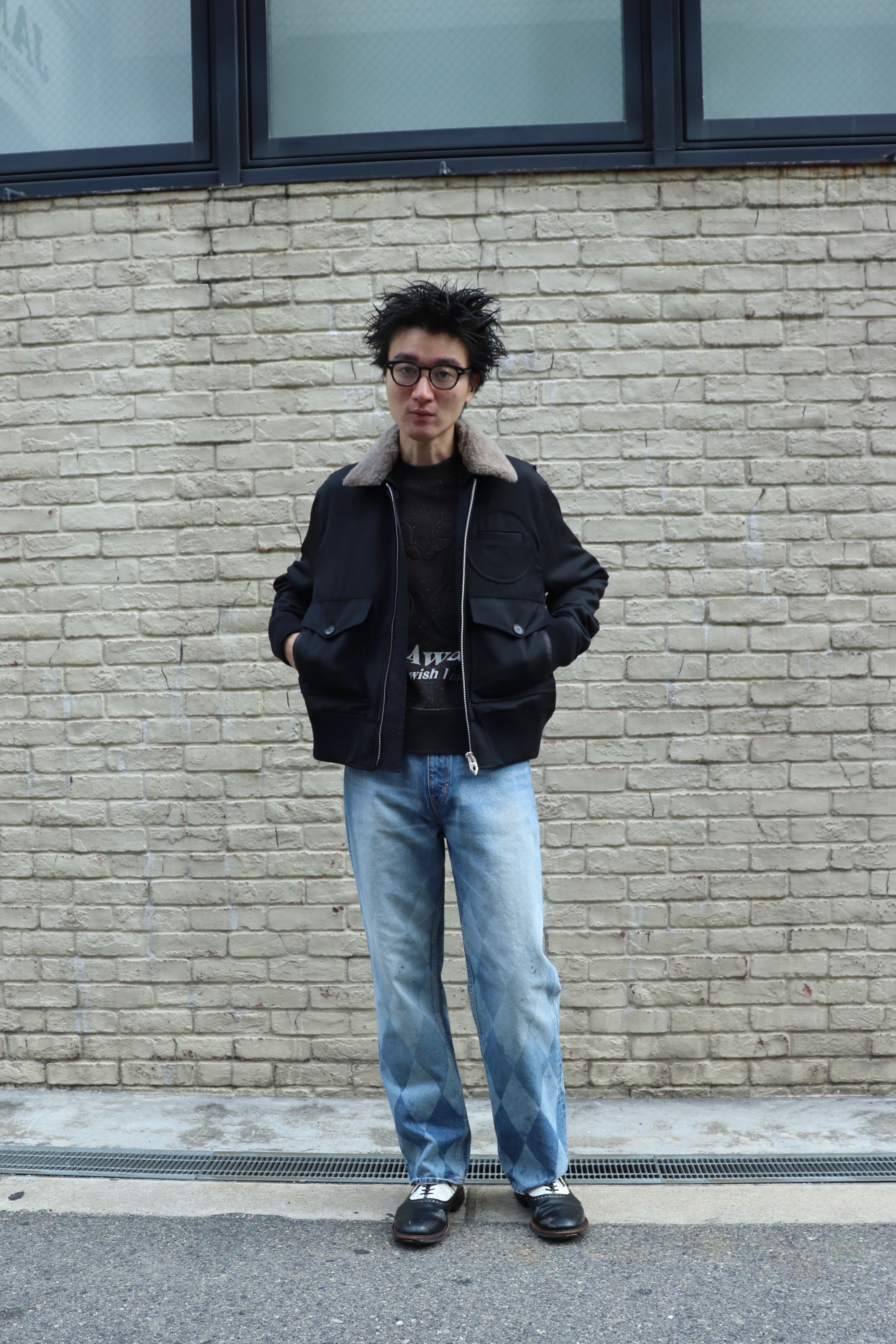 MASU(エムエーエスユー)のSWEET PILOT FLIGHT JACKET BLACKの通販