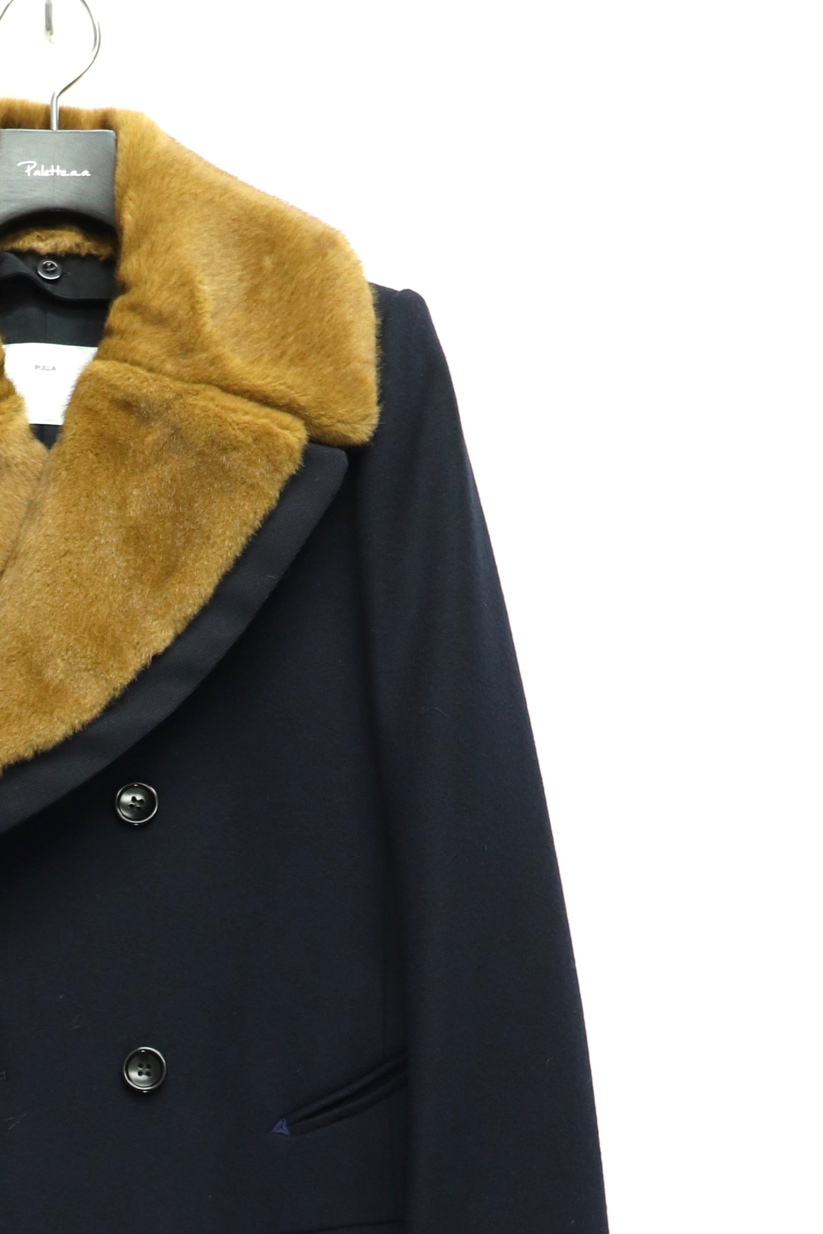 TOGA(トーガ)のMELTON COAT NAVYの通販｜PALETTE art aliveの