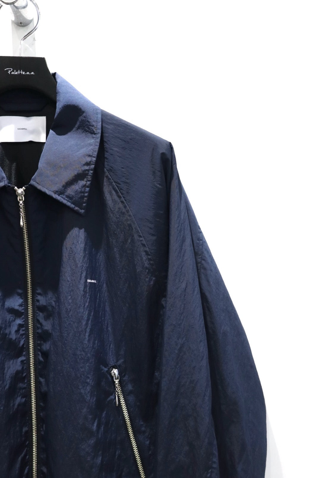 SUGARHILL(シュガーヒル)のNYLON ZIP SWINGTOP NAVYの通販