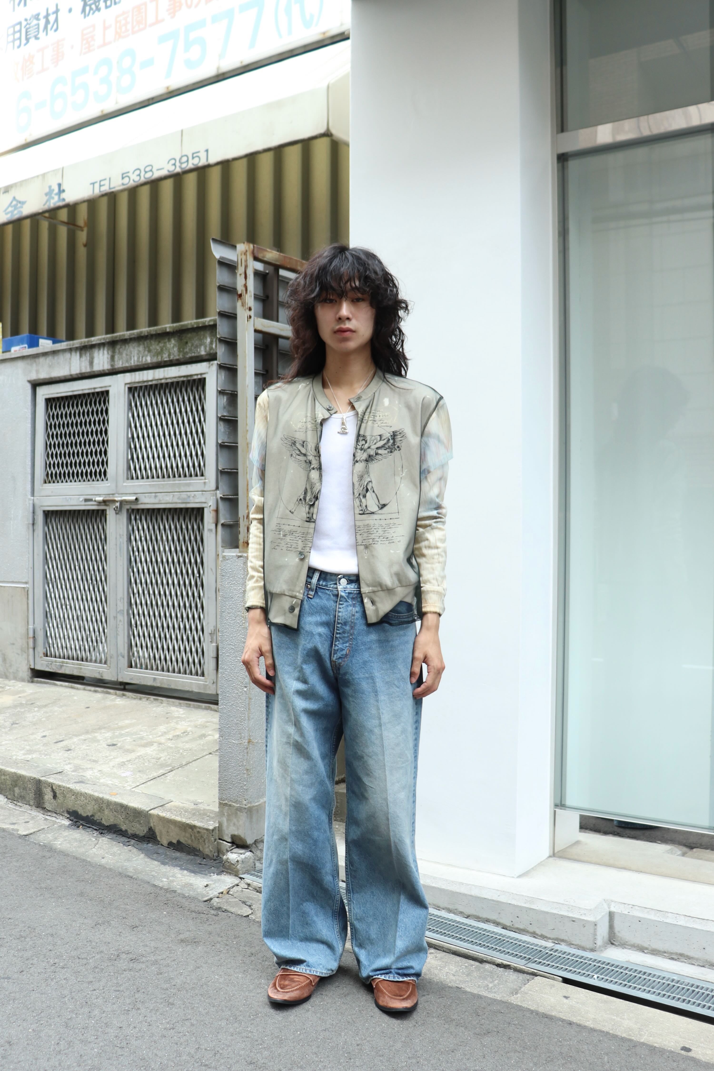 MASU(エムエーエスユー)のSILK SATIN SLIP-ON SHOES BROWNの通販