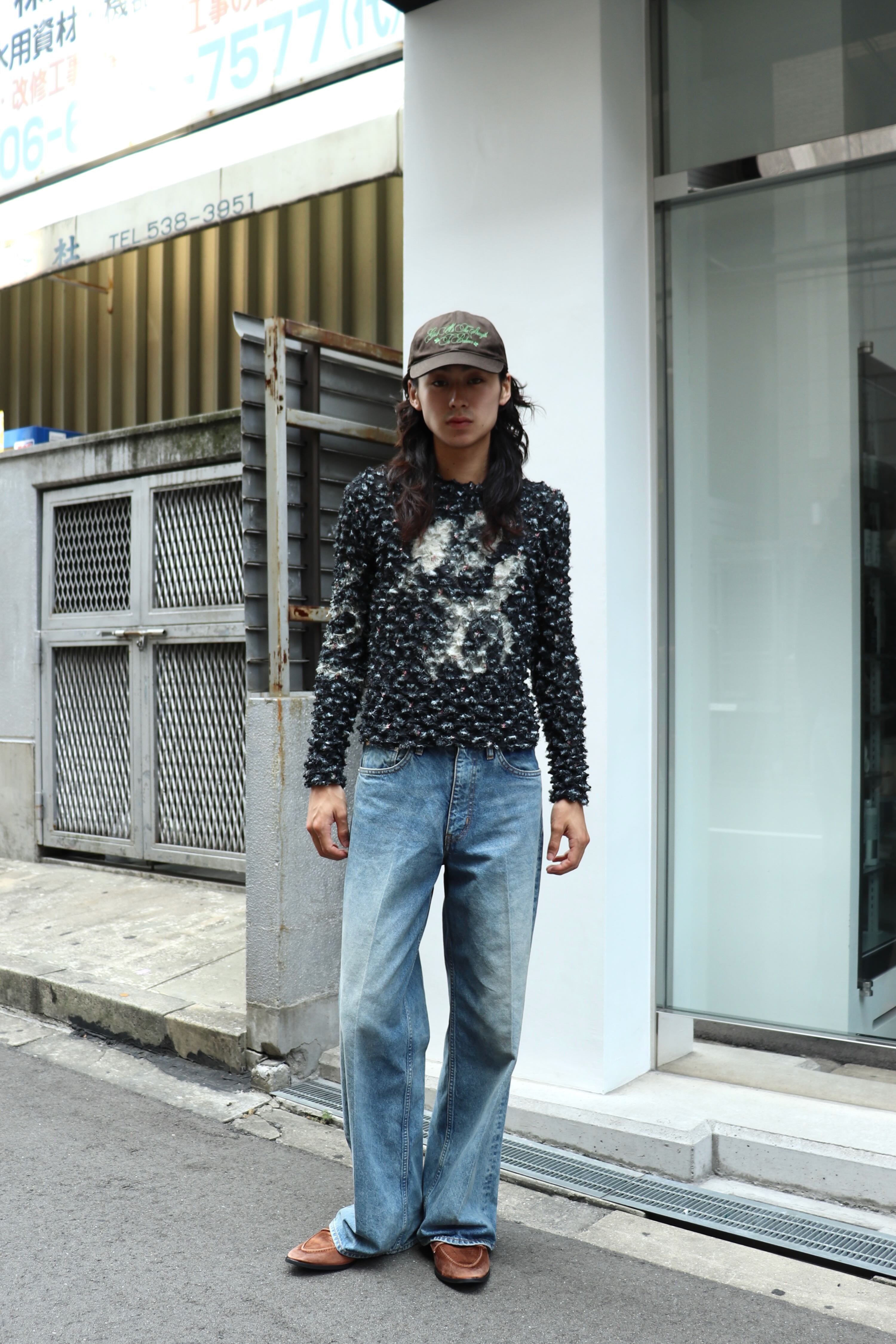 MASU(エムエーエスユー)のFLOWER ANGEL SPIKY TOPS BLACKの通販