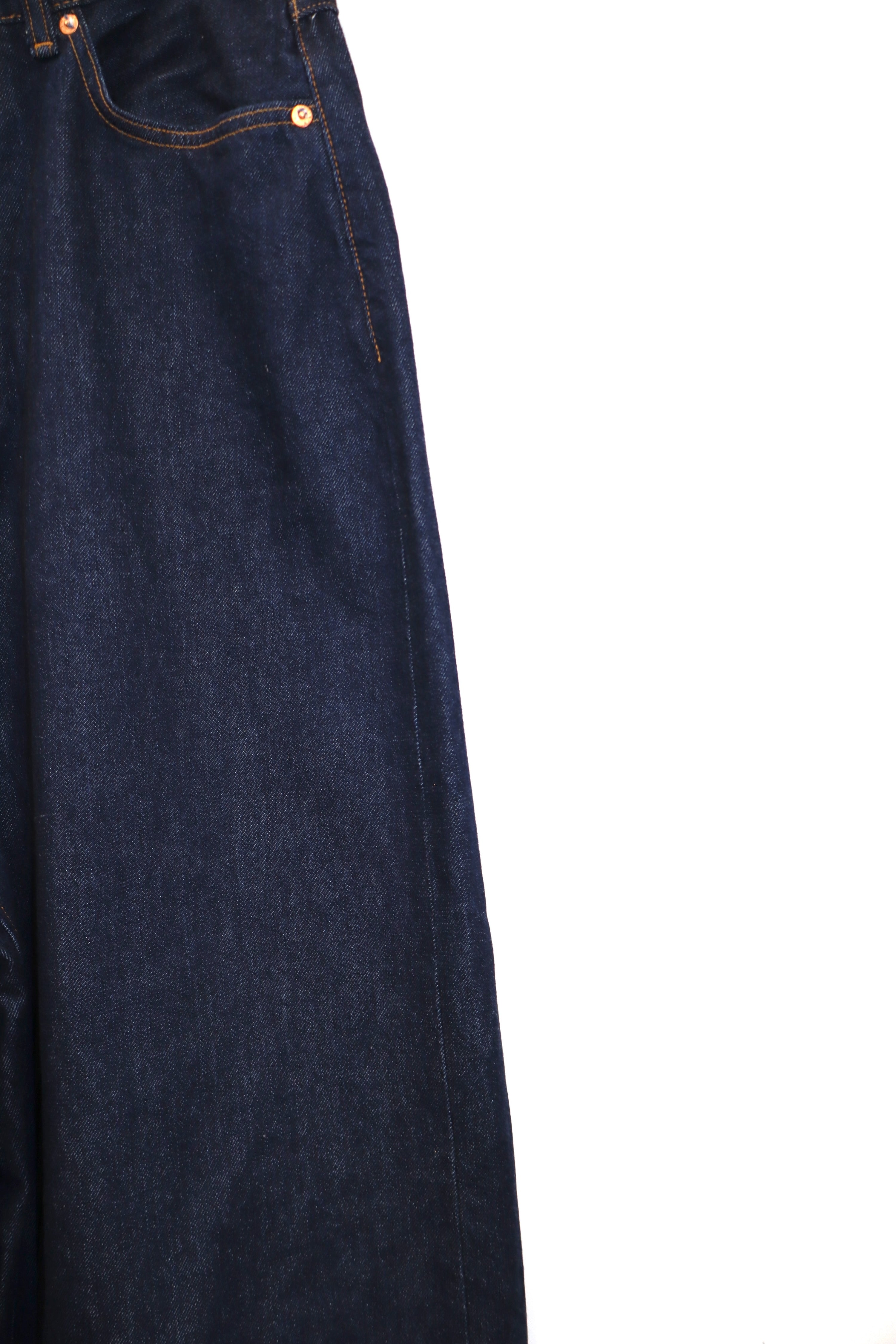 edwin refomed ライトブルーデニム refomed （リフォメッド） / FRESH MAN DENIM WIDE PANTS by