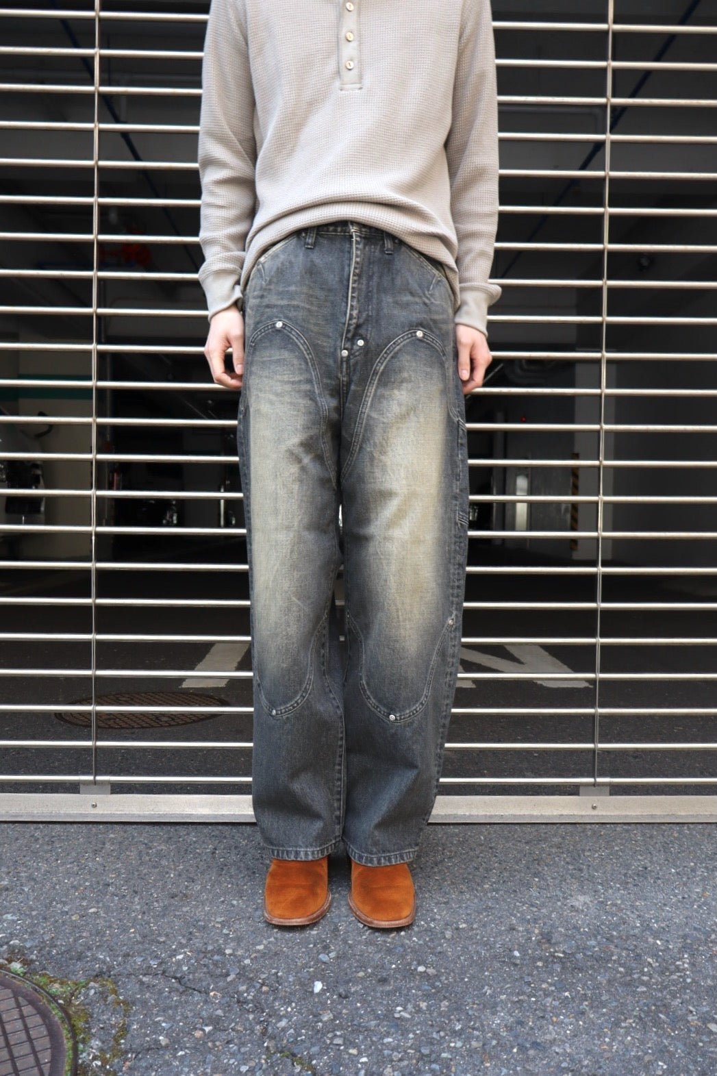 FAF(エフエーエフ)の2026ss NEWCOMMUNE Baggy Denim Pantsの通販