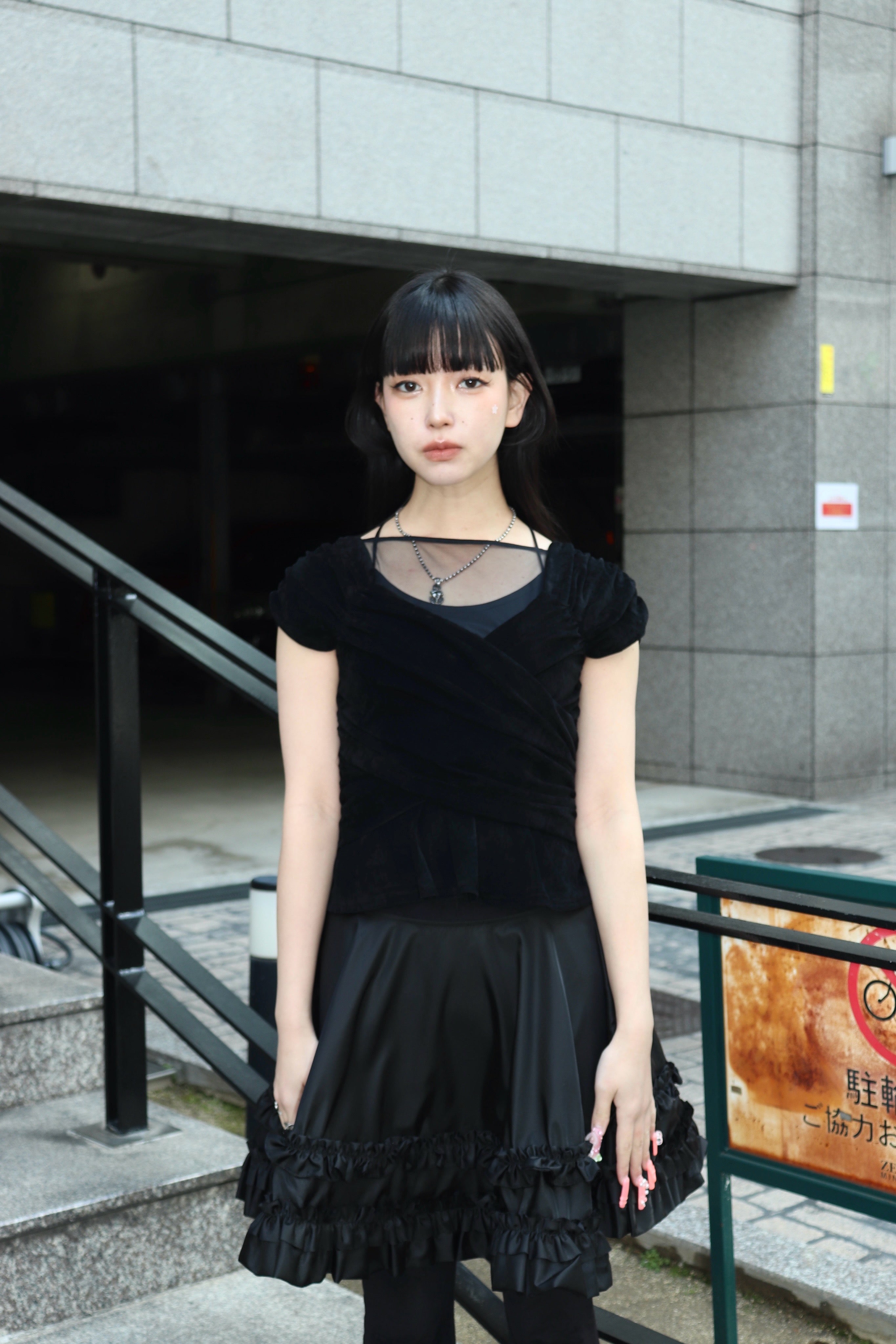 FETICO(フェティコ)のVELVET TULLE GATHERED TOPの通販｜PALETTE art