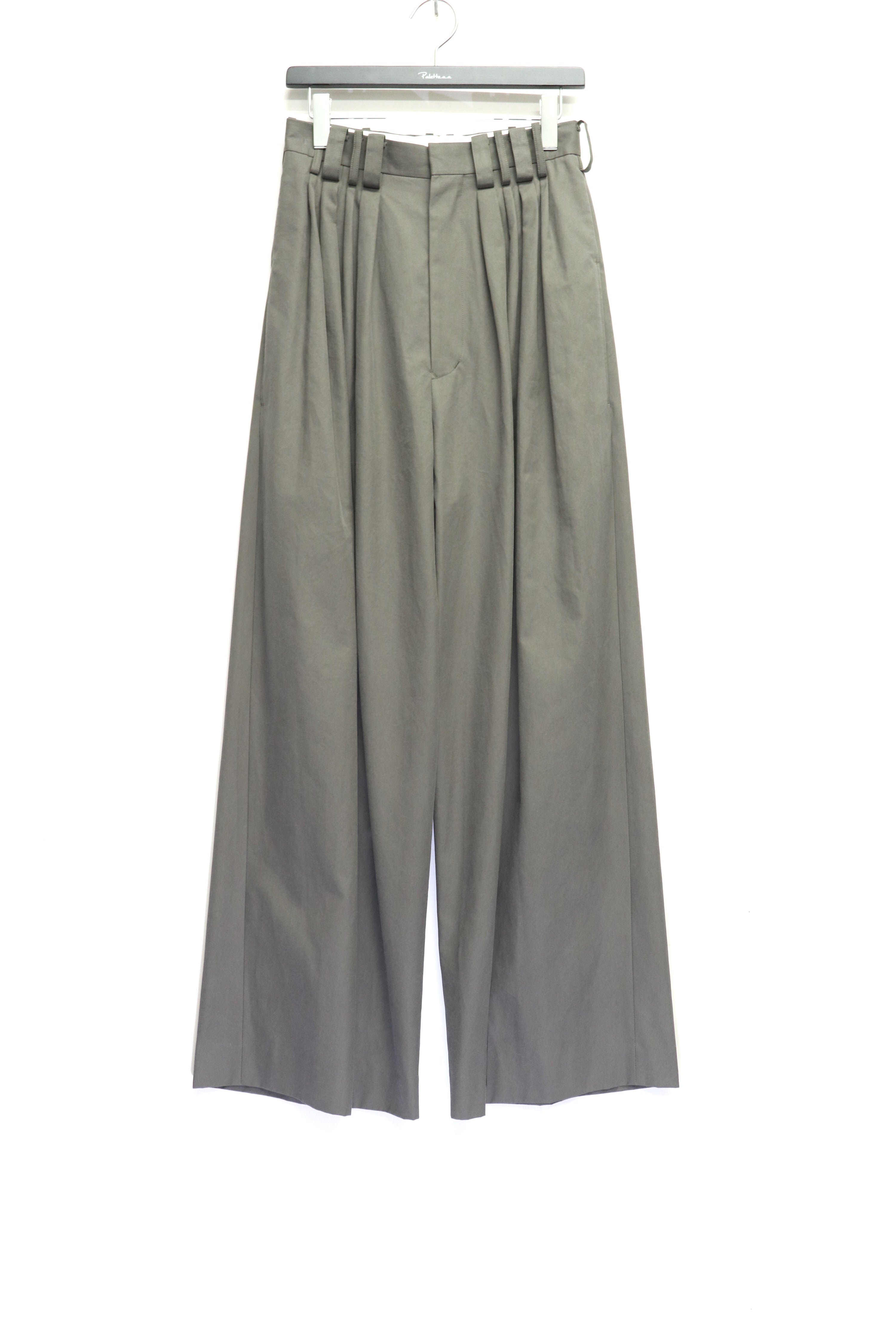 SOSHIOTSUKI(ソウシオオツキ)のEIGHT TUCK HIGH WAIST TROUSERS