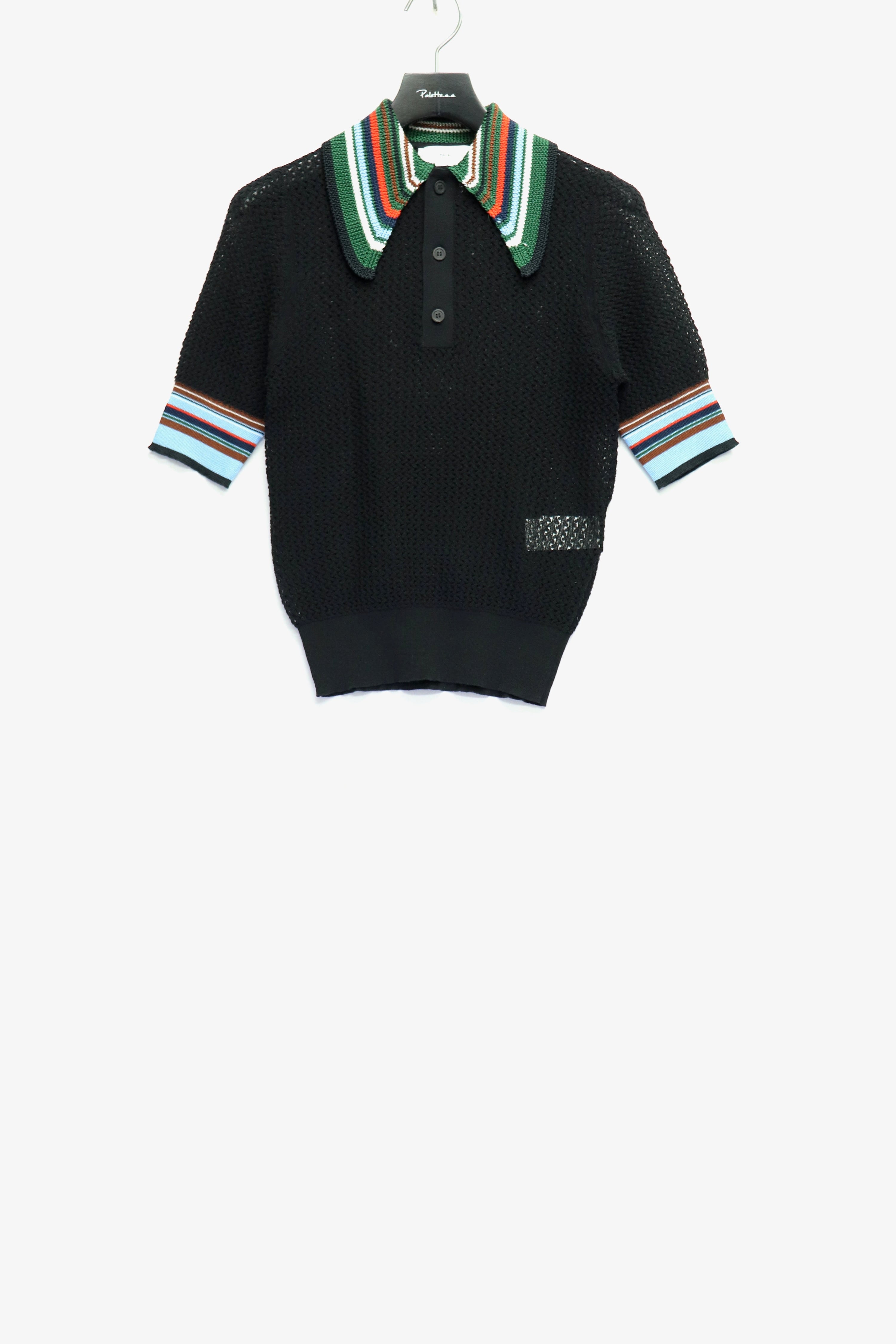 TOGA(トーガ)のLace knit polo shirtの通販｜PALETTE art aliveの