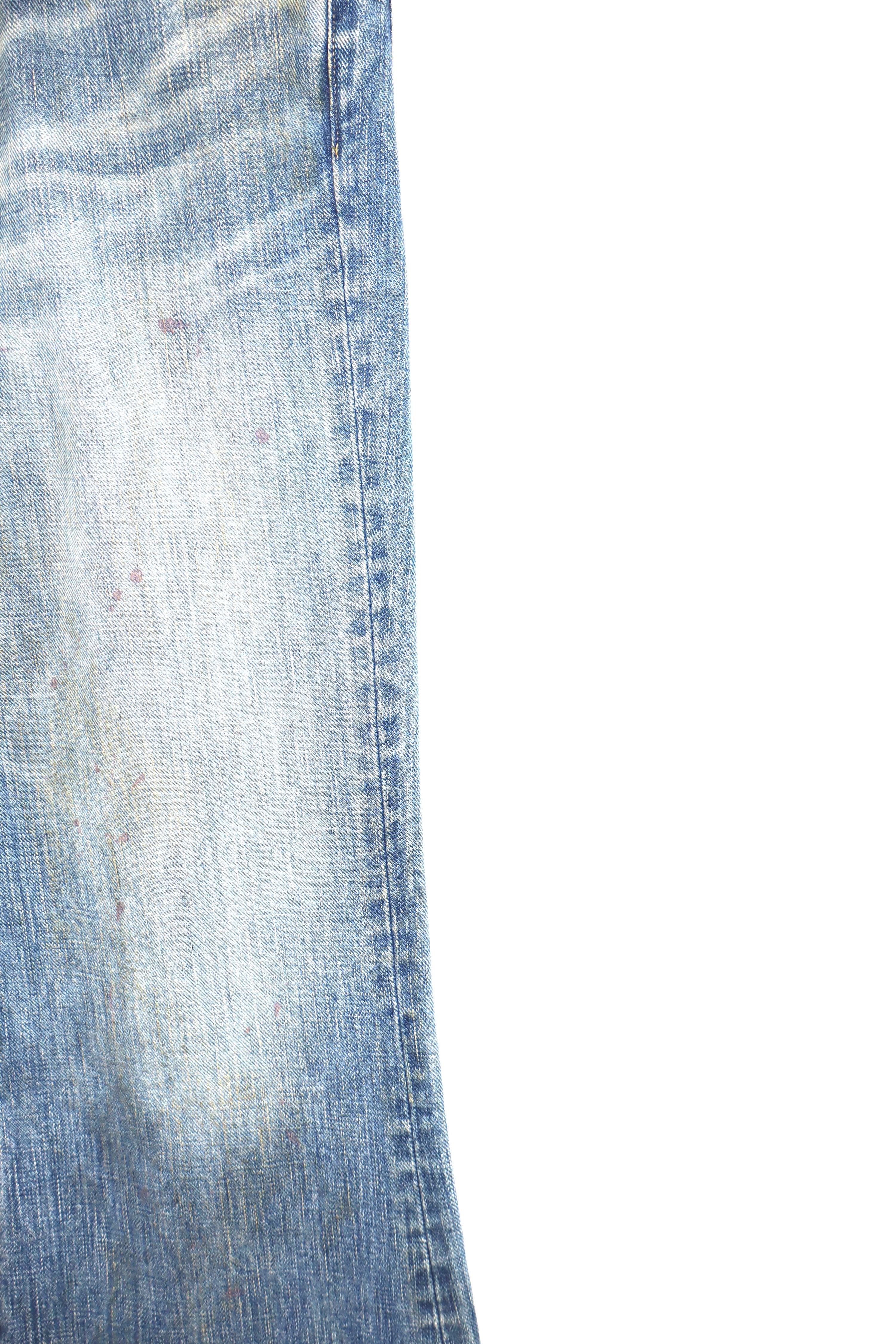 SUGARHILL(シュガーヒル)のFADED MODERN DENIM PANTS FLARED CUTの通販