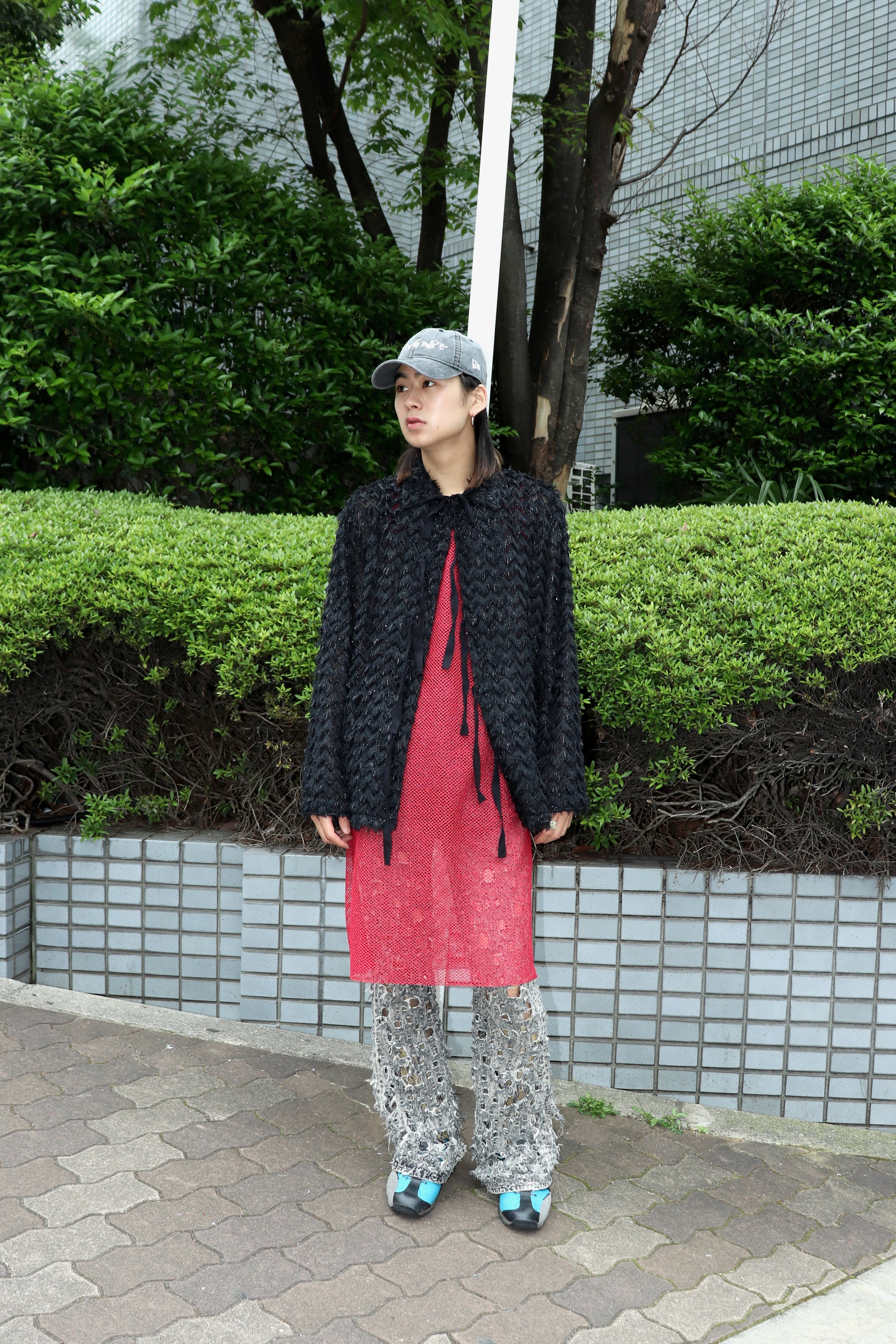JOHN MASON SMITH(ジョンメイソンスミス)のPOLYESTER SLAB MESH LONG