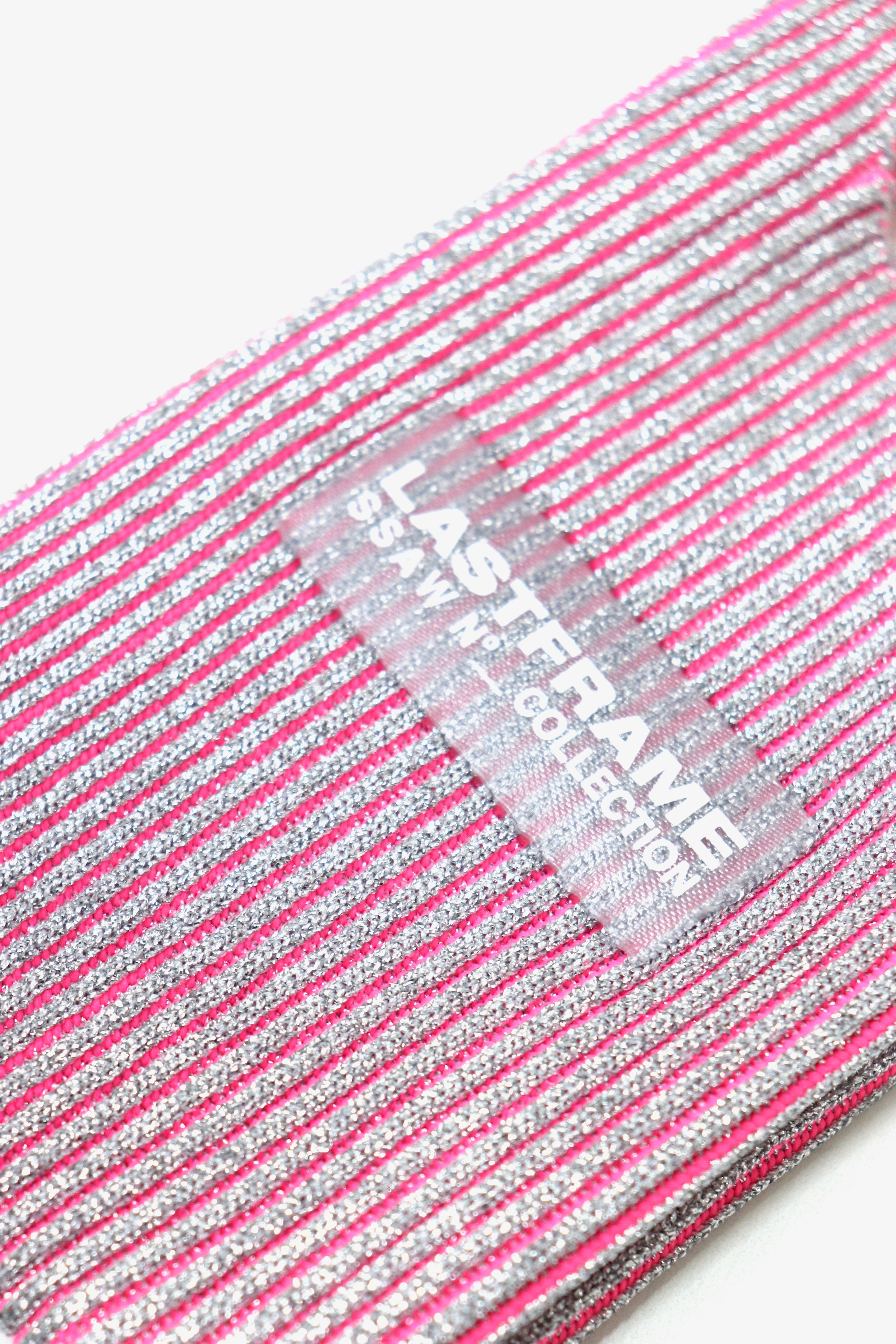 LASTFRAME(ラストフレーム)のKYOTO METALLIC MARKET BAG MICRO SILVER