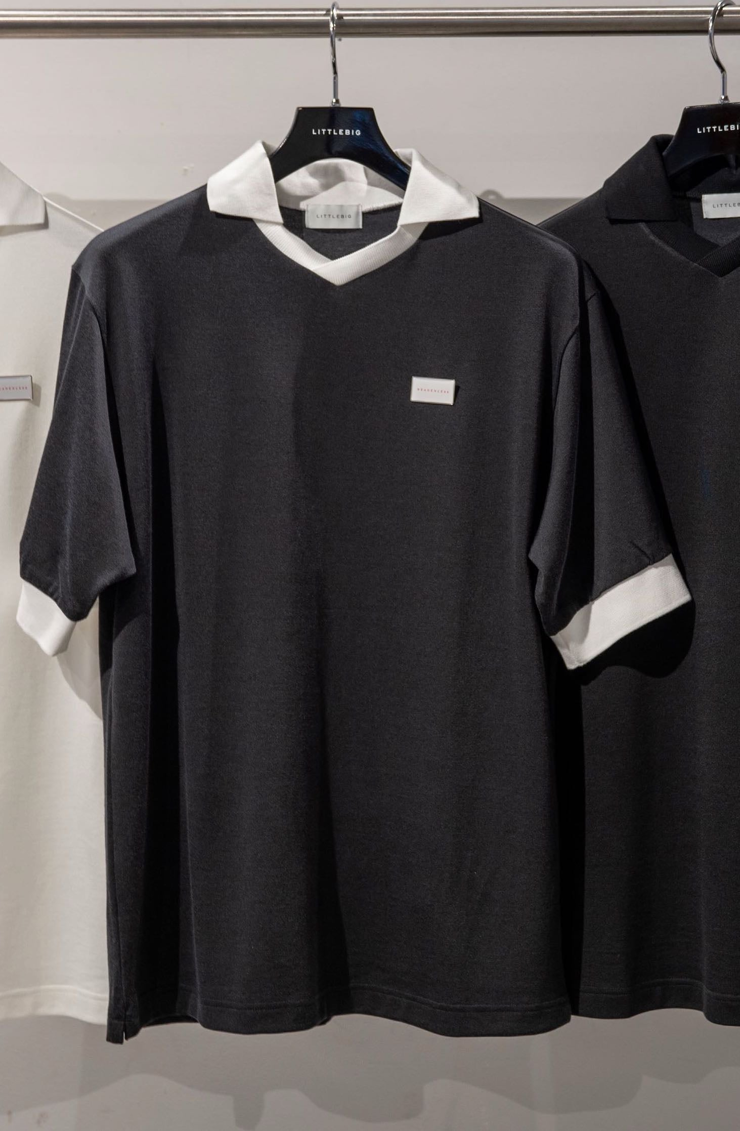 LITTLEBIG(リトルビッグ)のJersey Polo CS Navy(ポロシャツ)の通販