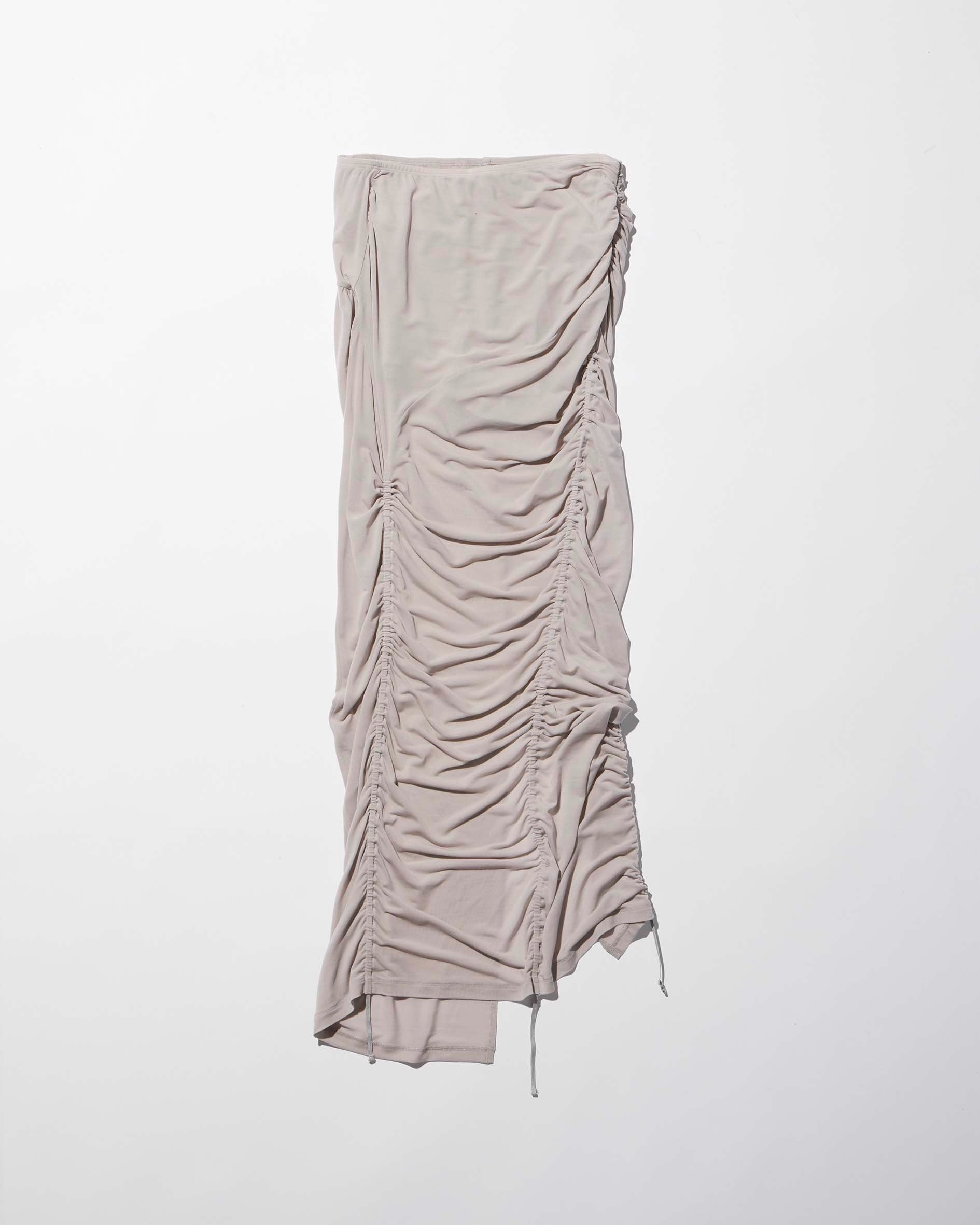 mukcyen完売レイヤードスカート新品早い者勝ち mukcyen(ムッシャン)のstretch layered skirtの通販｜PALETTE art
