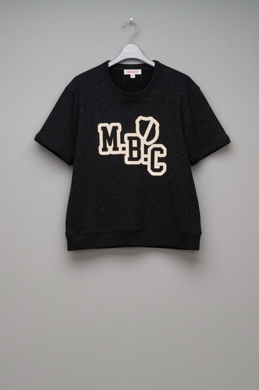 MASU(エムエーエスユー)のM.B.C. HALF SLEEVE SWEAT SHIRT BLACKの通販