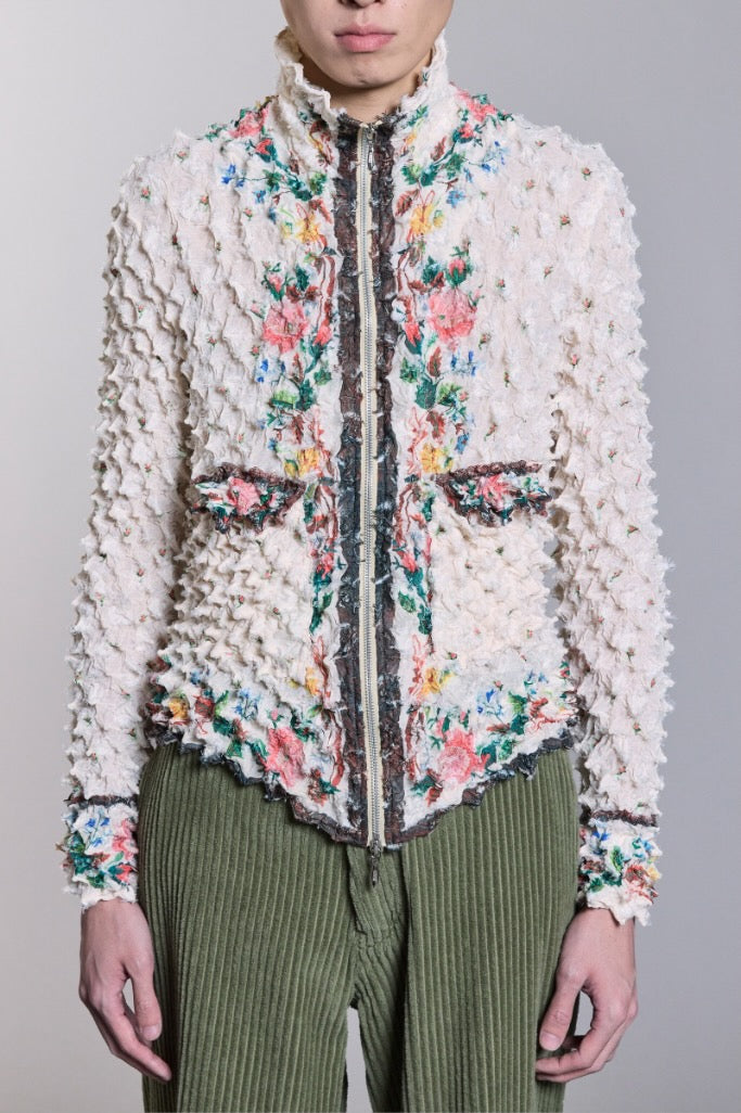 MASU(エムエーエスユー)のROCOCO SPIKY JACKET IVORYの通販｜PALETTE