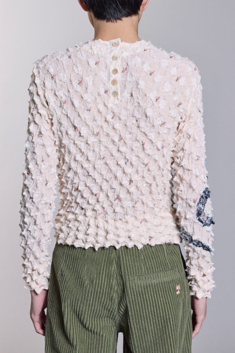 MASU(エムエーエスユー)のFLOWER ANGEL SPIKY TOPS IVORYの通販