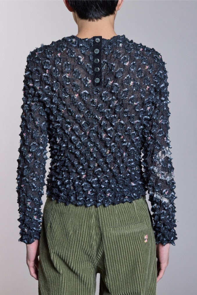 MASU(エムエーエスユー)のFLOWER ANGEL SPIKY TOPS BLACKの通販