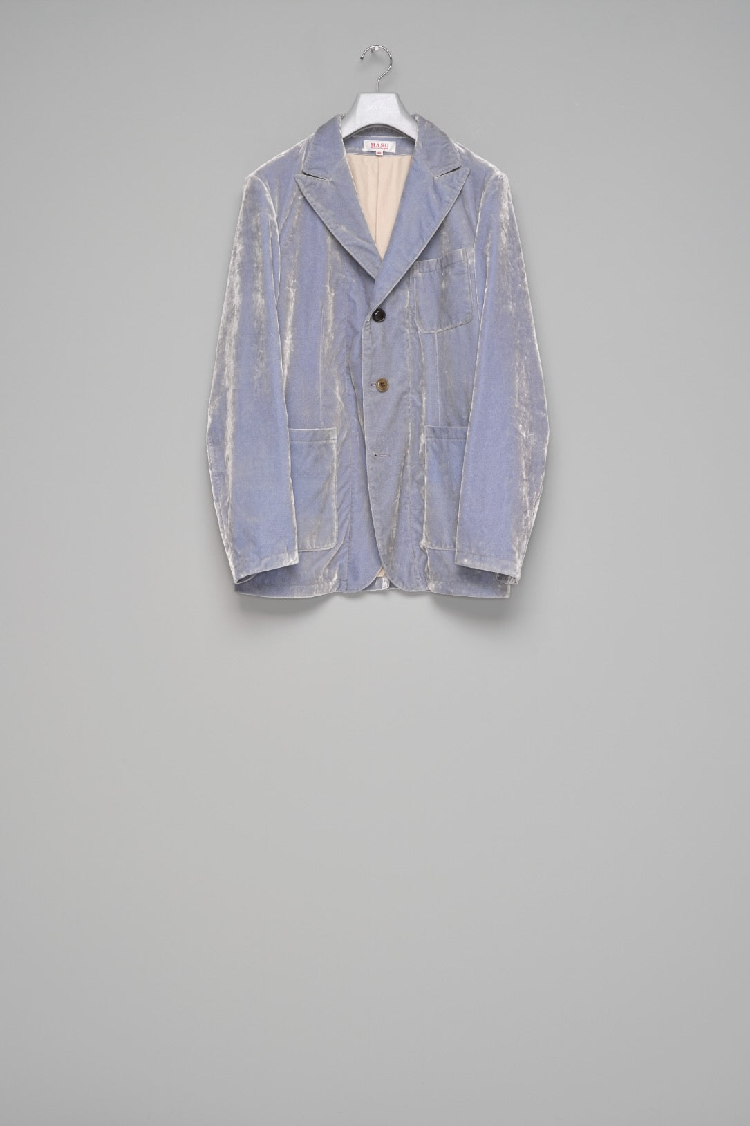 MASU(エムエーエスユー)のFARMER'S VELVET TAILORED JACKET DUSTY BLUE