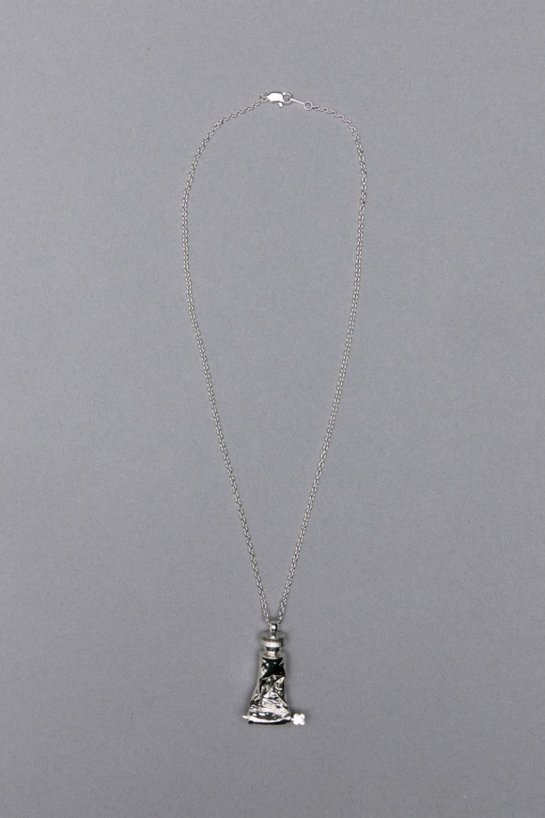 MASU(エムエーエスユー)のTUBE NECKLACE SILVERの通販｜PALETTE art