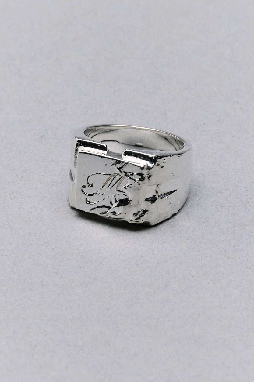 MASU(エムエーエスユー)のSIGNET RING SILVERの通販｜PALETTE art