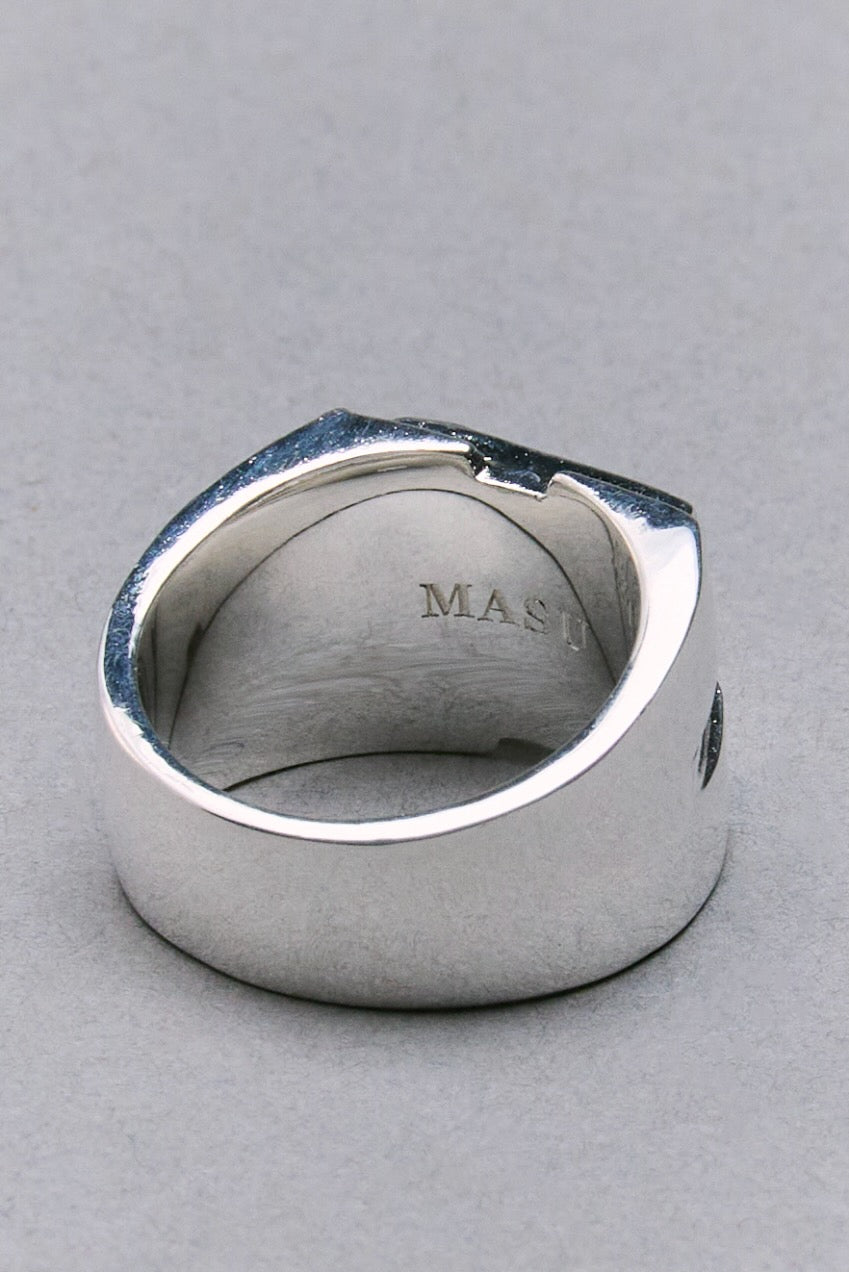 MASU(エムエーエスユー)のSIGNET RING SILVERの通販｜PALETTE art