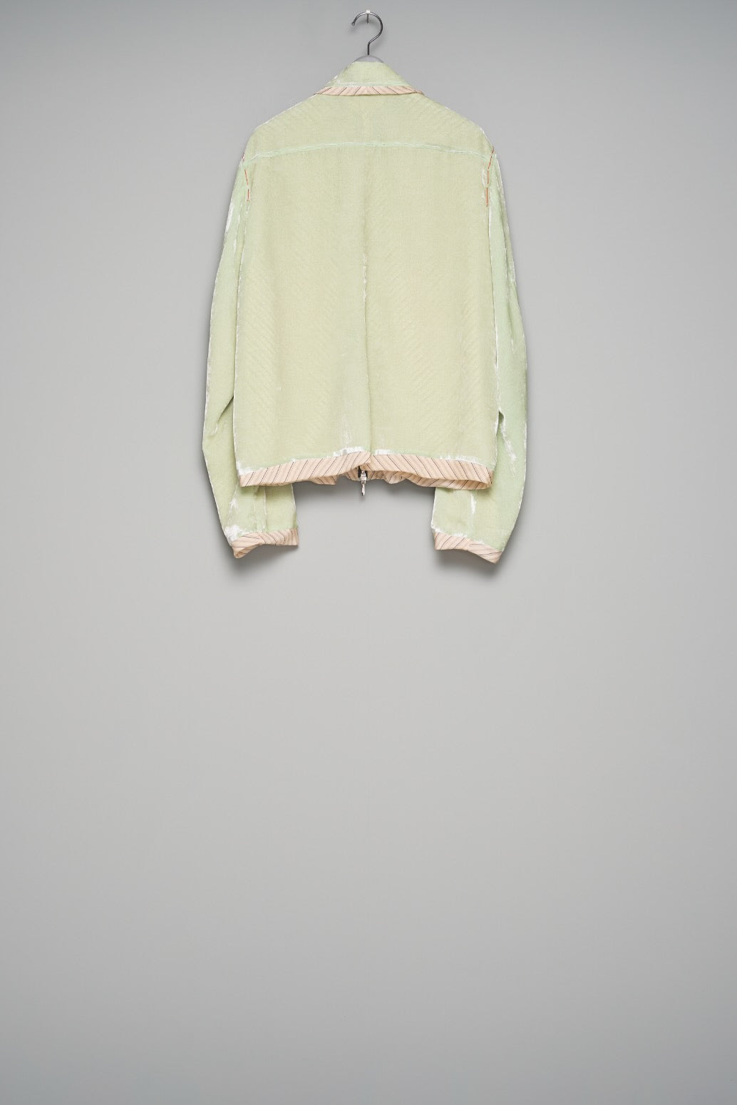 【定価85,800円】MASU ベルベットジャケット　サイズ44 グリーン MASU(エムエーエスユー)の2026ss UNEVEN VELVET JACKET MELONの通販