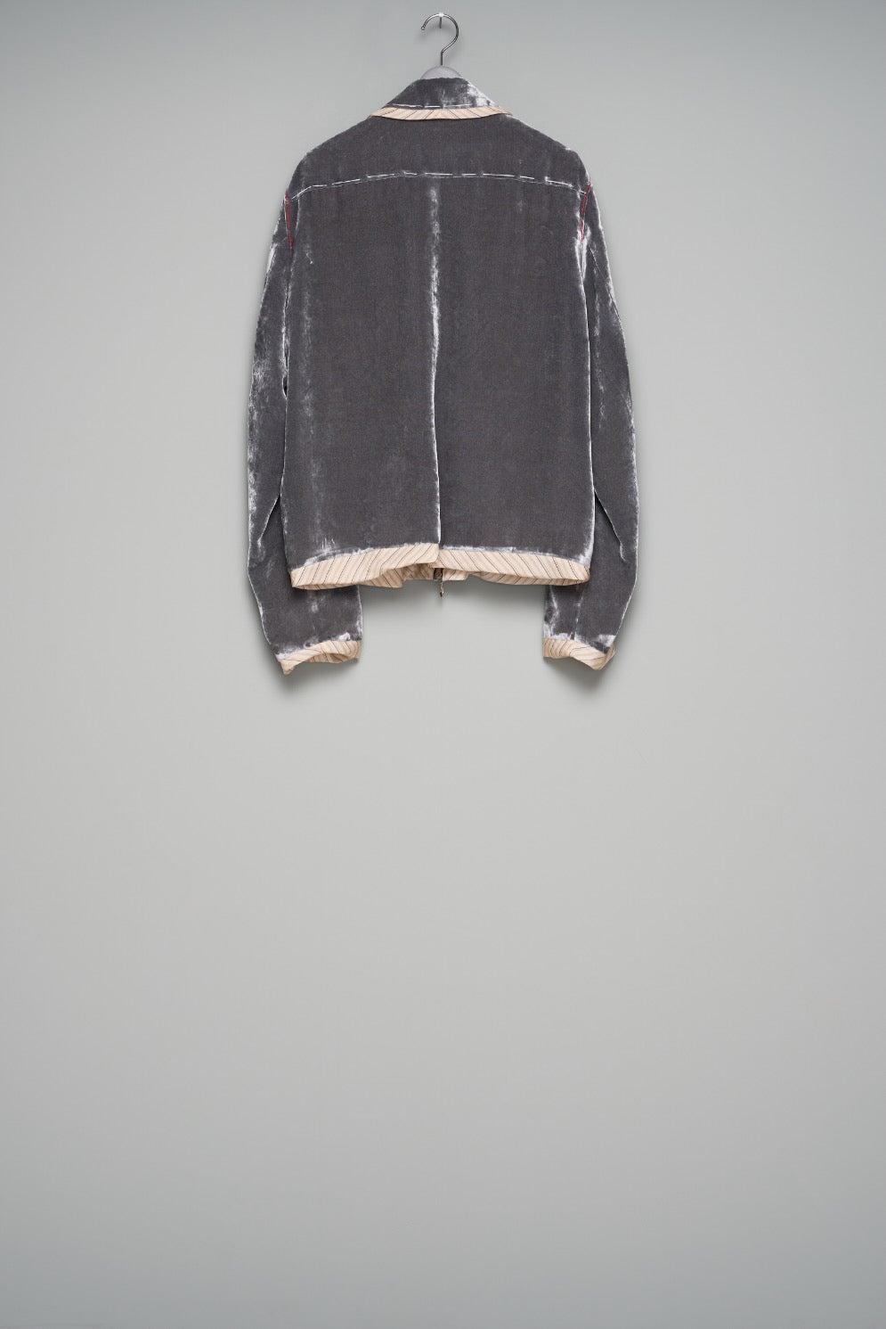 MASU(エムエーエスユー)の2026ss UNEVEN VELVET JACKET CHARCOALの通販