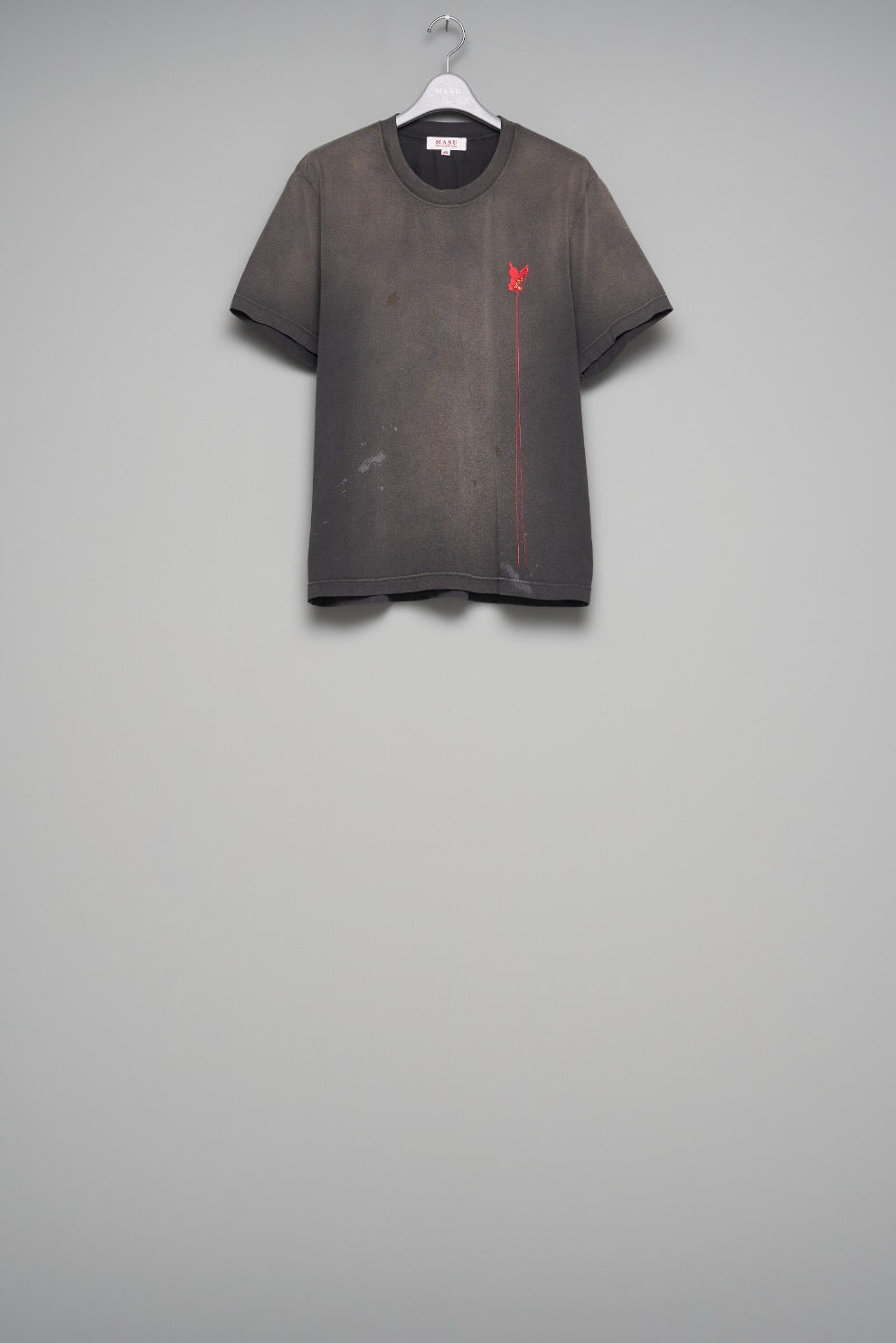 MASU(エムエーエスユー)のWASTED RED ANGEL T-SHIRT BLACKの通販