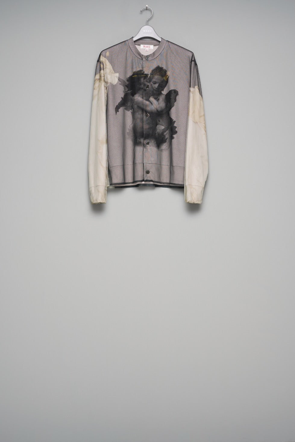 トップス MASU BLURRED ANGEL CARDIGAN - WHITE / 48 MASU(エムエーエスユー)のBLURRED ANGEL CARDIGAN WHITEの通販