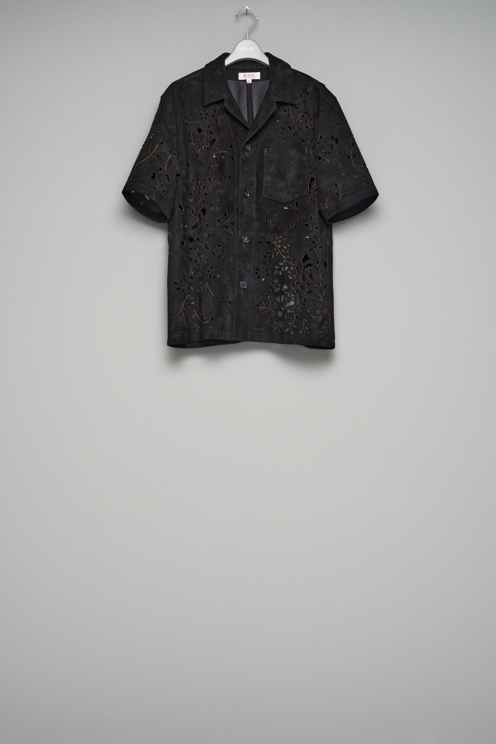 MASU(エムエーエスユー)のBANDANA HOLE LEATHER HALF SLEEVE SHIRT