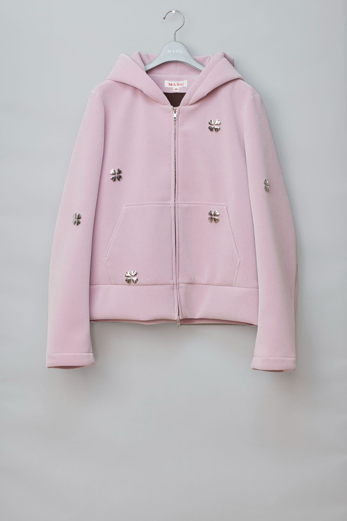 MASU(エムエーエスユー)のFLOCKY DOLL ZIP-UP HOODIE PEACHの通販 ...