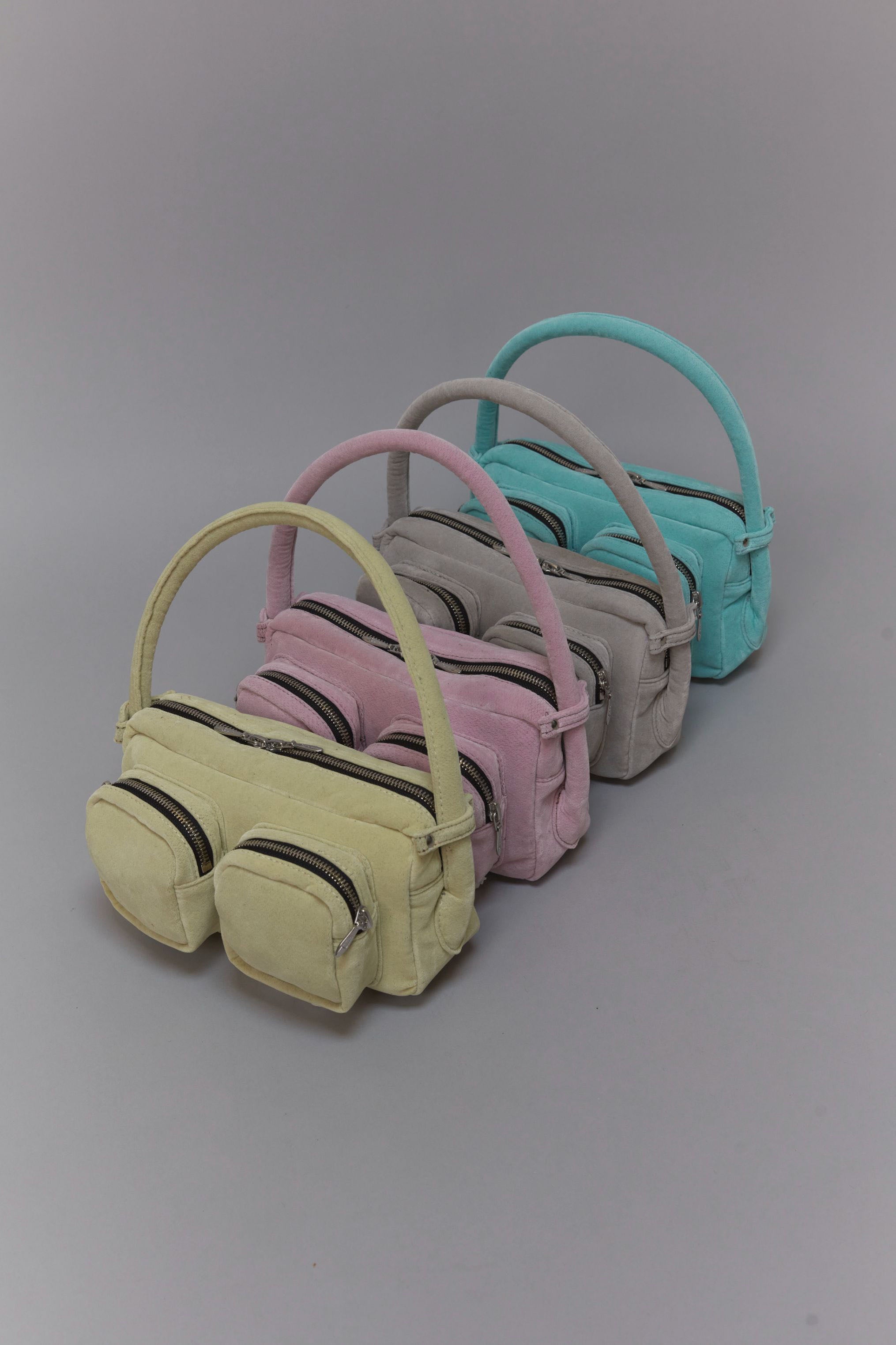 MASU FLOCKY DOLL MINI BAG(PEACH)