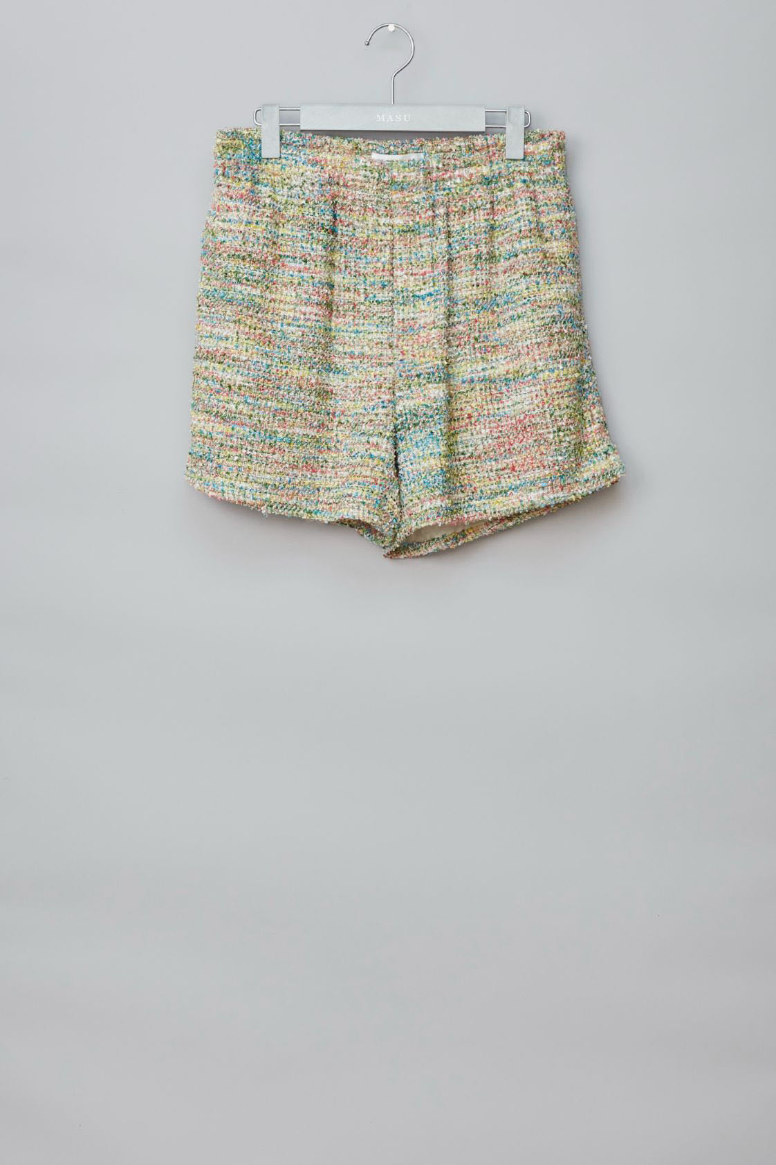 新品未使用　MASU エムエーエスユー　CANDY TWEED SHORTS MASU(エムエーエスユー)のCANDY TWEED SHORTSの通販｜PALETTE art