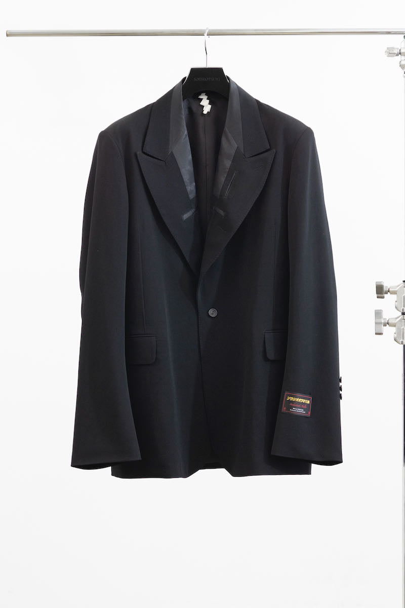 SOSHIOTSUKI(ソウシオオツキ)のINSIDE LAPEL JACKET BLACKの通販