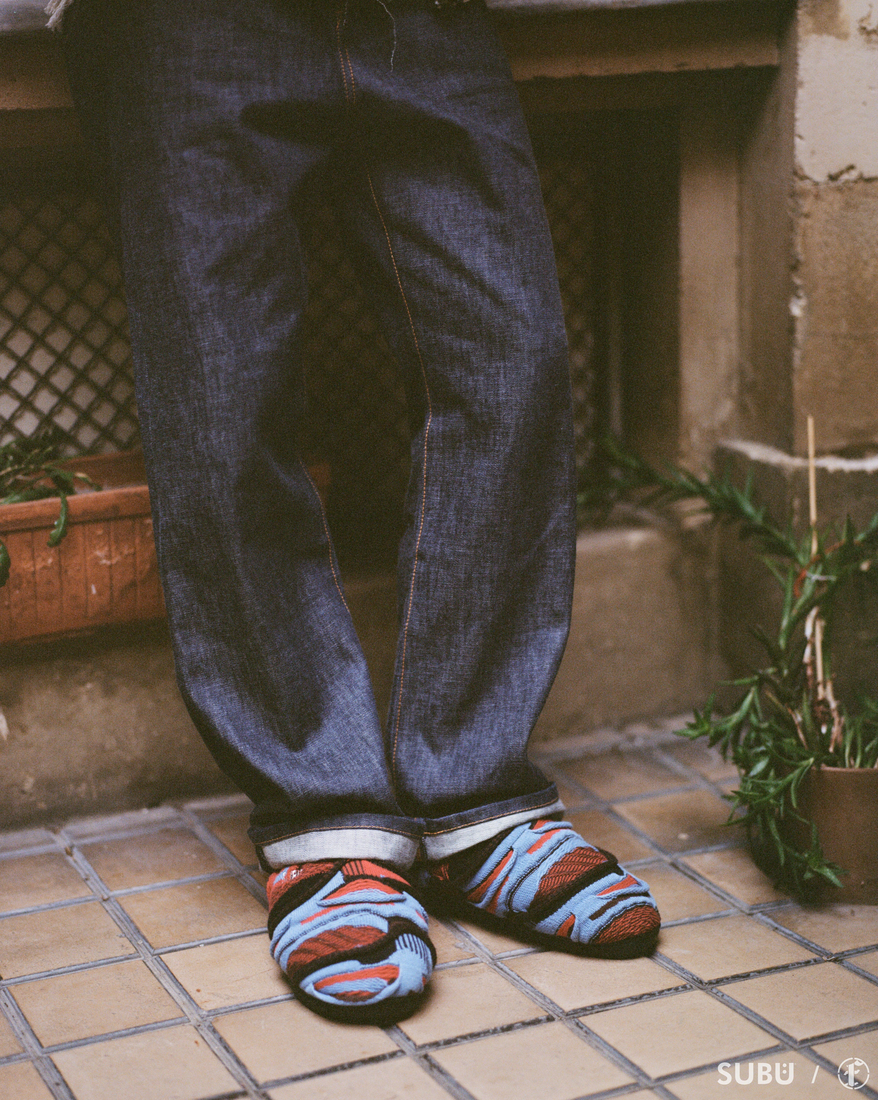 FAF(エフエーエフ)の3D Knit Sandals BLUEの通販｜PALETTE art aliveの