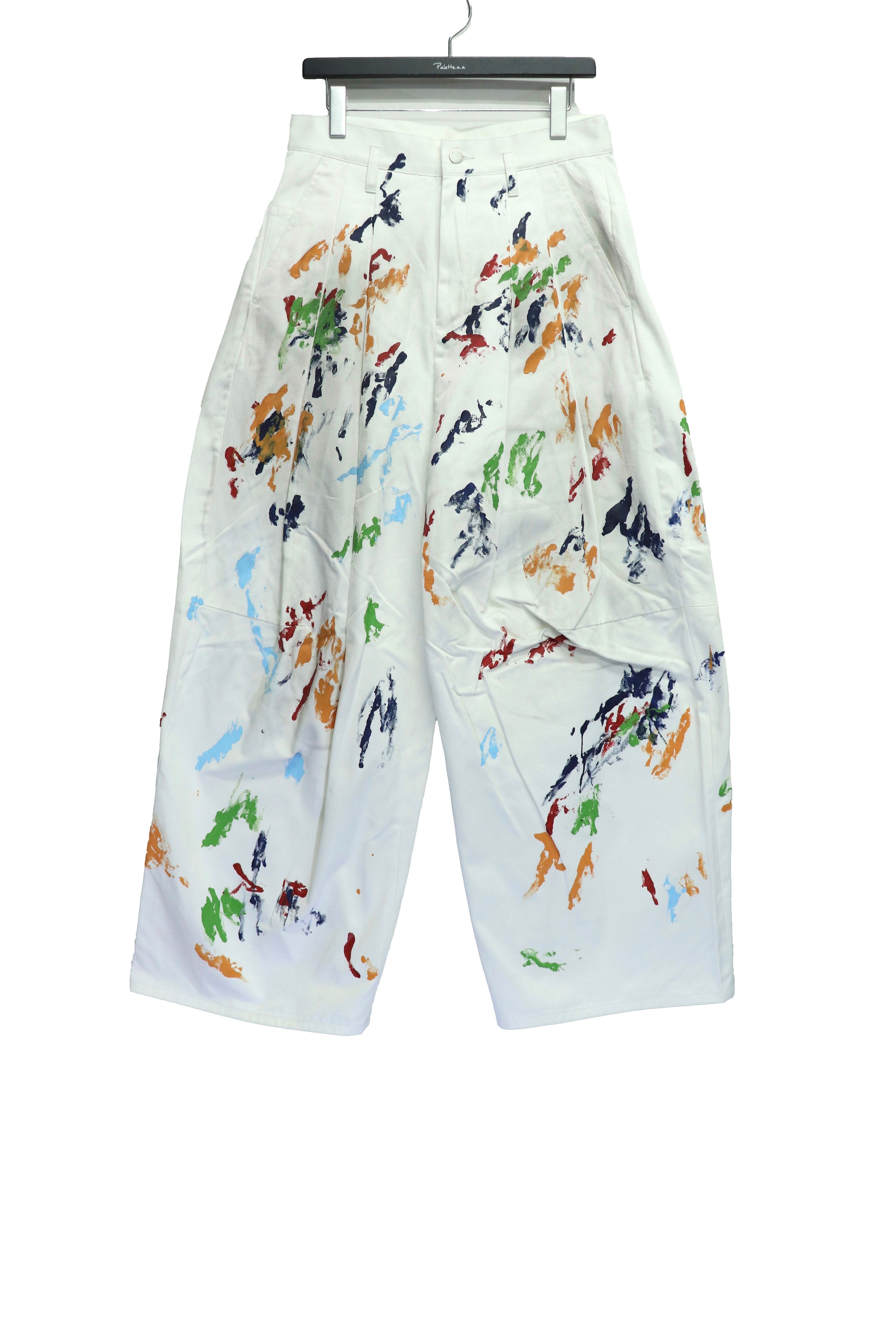 SHINYAKOZUKA(シンヤコヅカ)のHi, BAGGY WITH HAND PAINTING