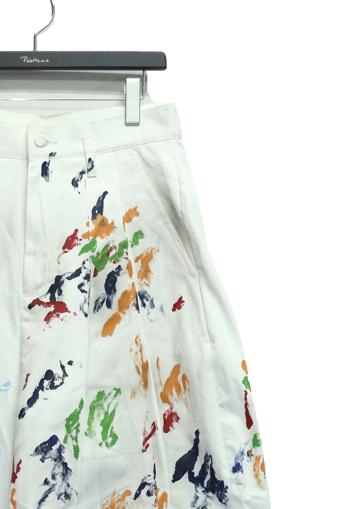 SHINYAKOZUKA(シンヤコヅカ)のHi, BAGGY WITH HAND PAINTING