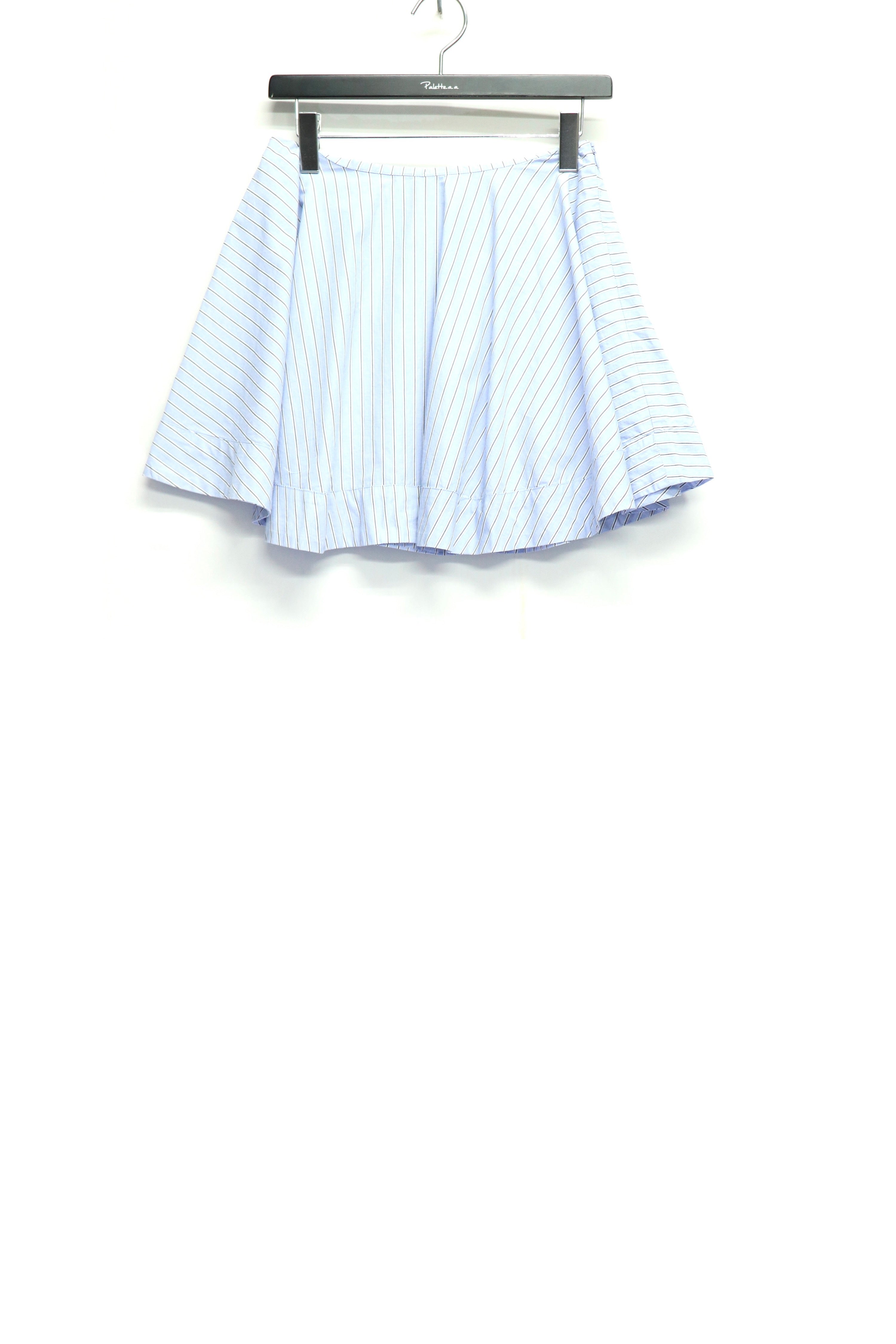 GANNI(ガニー)のStripe Cotton Mini Circle Skirtの通販｜PALETTE art