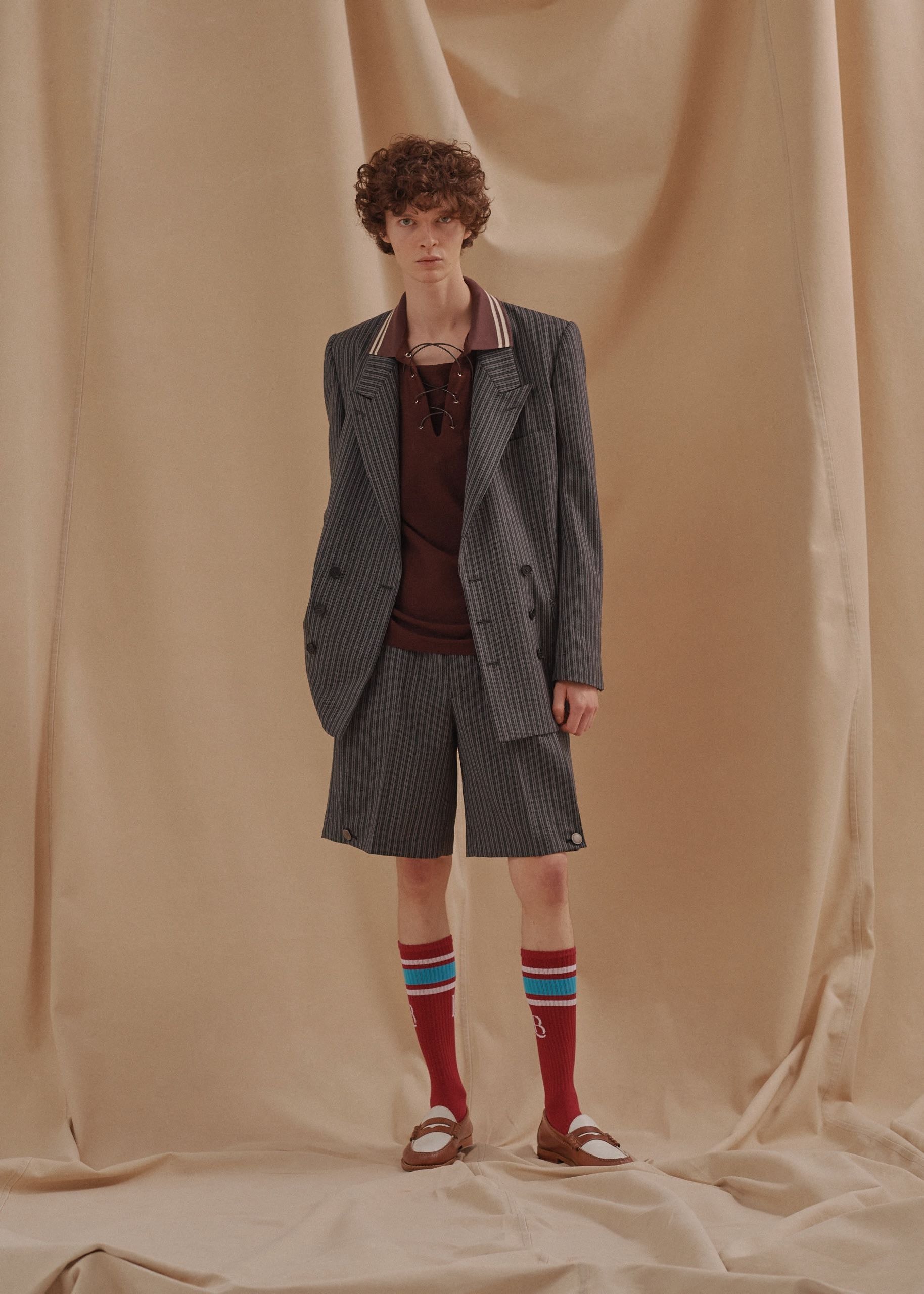 LITTLEBIG(リトルビッグ)のStripe 6B Jacket Blackの通販｜PALETTE art