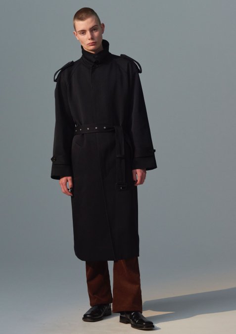 LITTLEBIG(リトルビッグ)のBal-Collar Coat-NAVY(コート)の通販