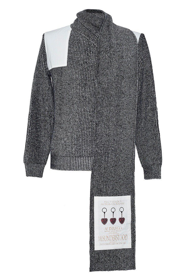 YUKI HASHIMOTO BUG ARGYLE JUMPER-