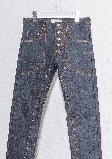 Sugarhill Selvedge Denim Double Knee Strait Denim Mail Order