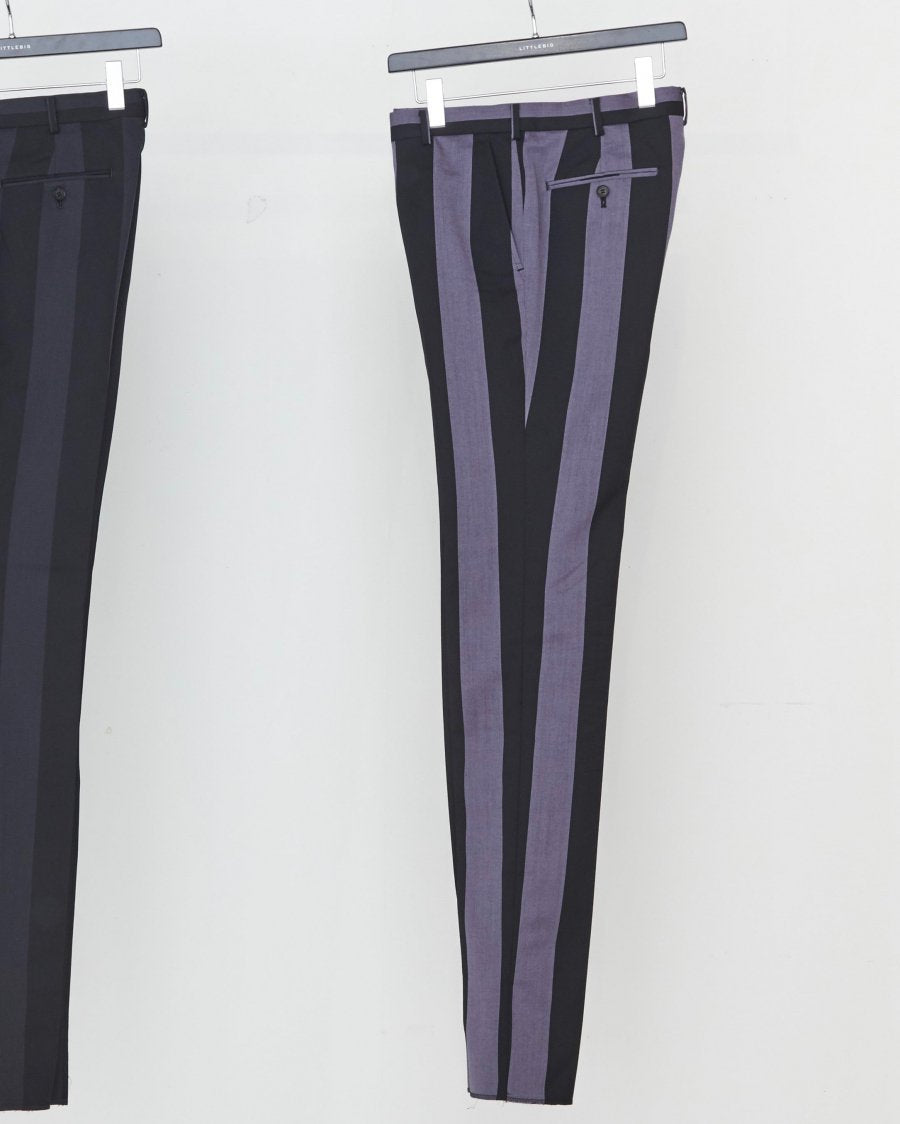 LITTLEBIG(リトルビッグ)のStripe Slim Trousers-Purple Stripeの通販 