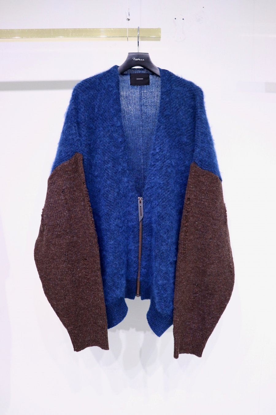 ー］Minus(マイナス)のDAMAGED MOHAIR CARDIGAN-BROWNの通販｜PALETTE